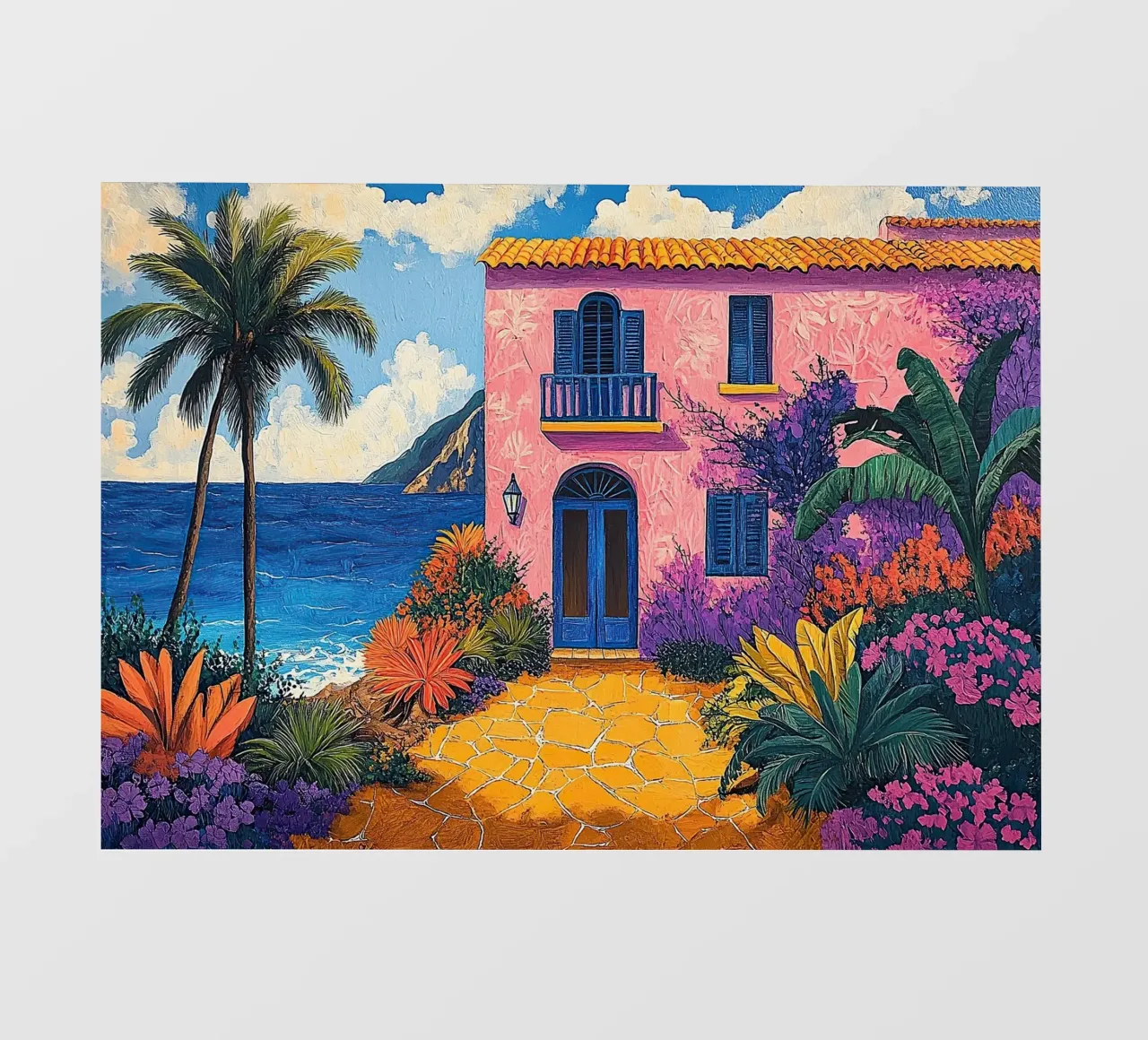 Breath of Fresh Color telo in pvc da Nikis Art Studio