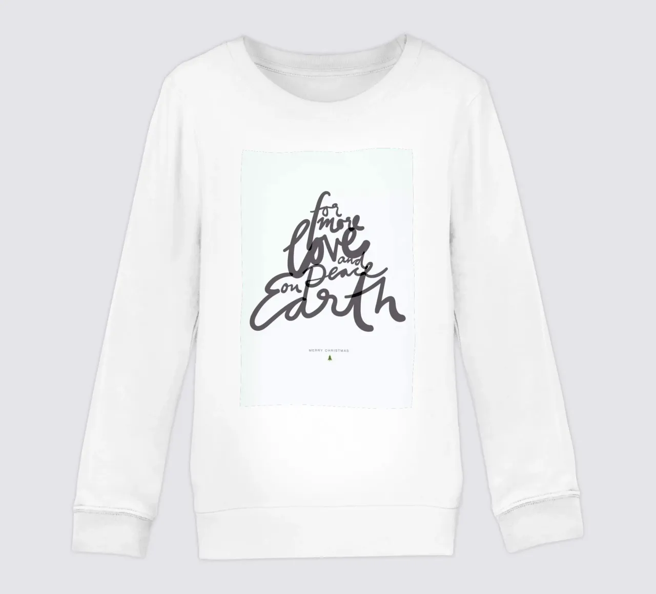 Peace kids sweatshirt by Waltraud Rieken
