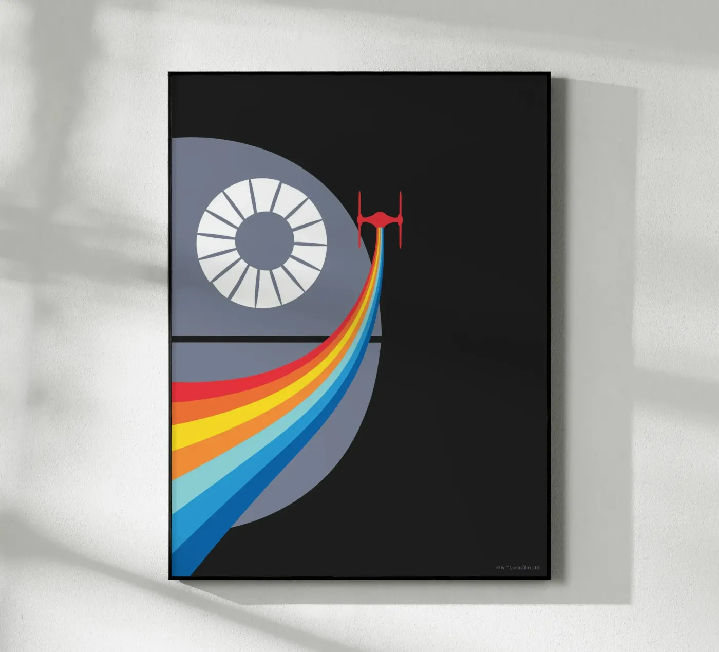 TODESSTERN plexiglas de Star Wars