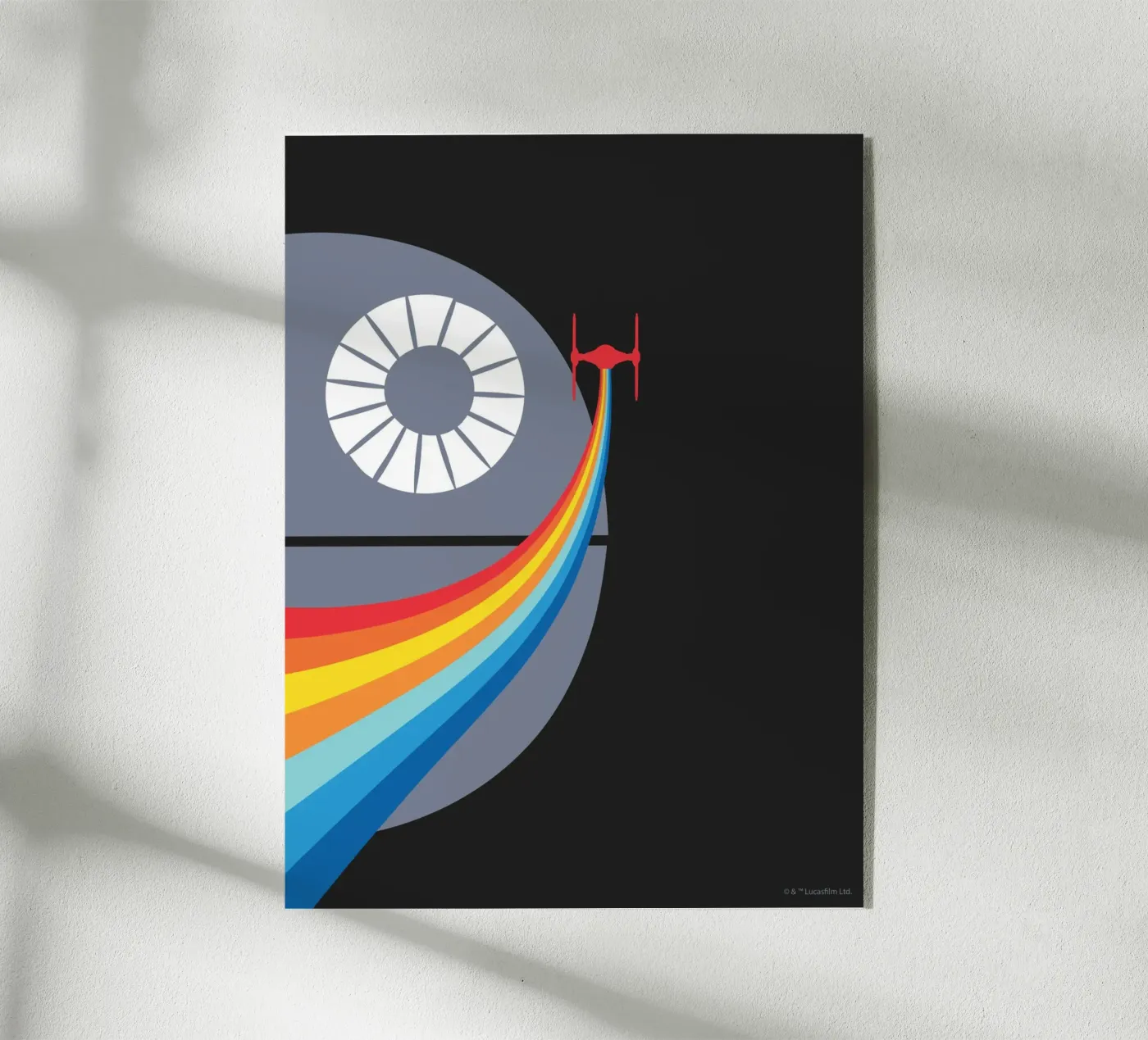 TODESSTERN plexiglas de Star Wars