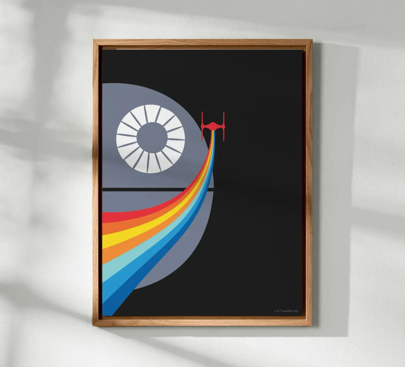 TODESSTERN forex-plaat van Star Wars