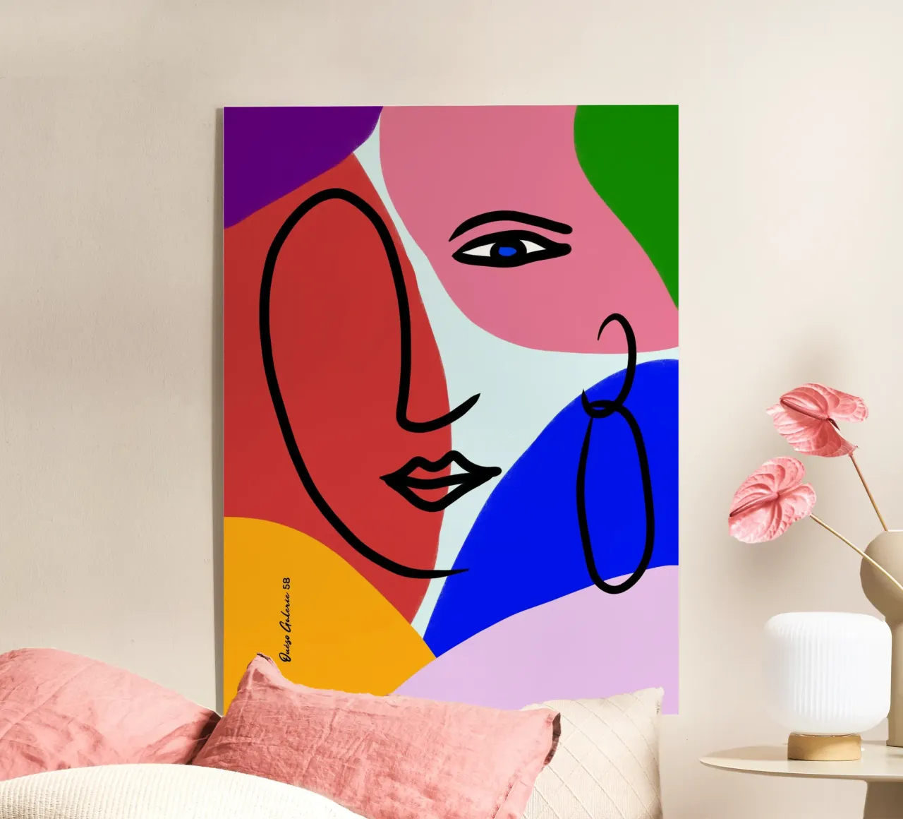 Lullaby of Colors plexiglass da Mike Leymi