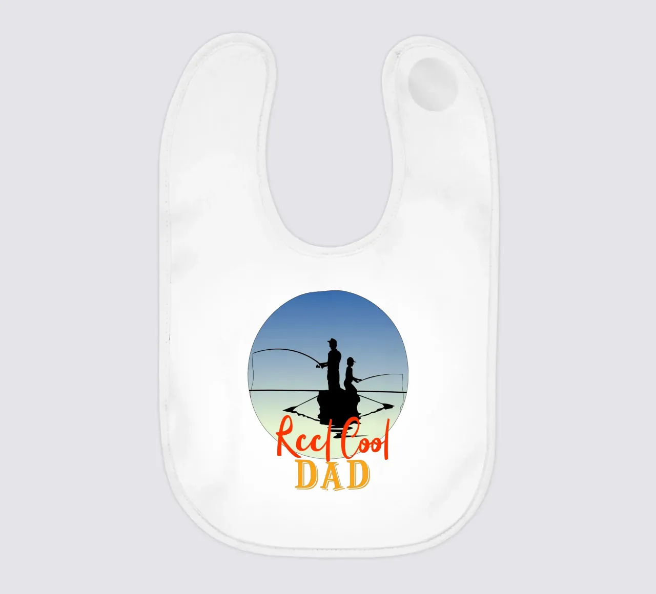 Reel cool Dad dal design retrò bavaglino da vickeyroads