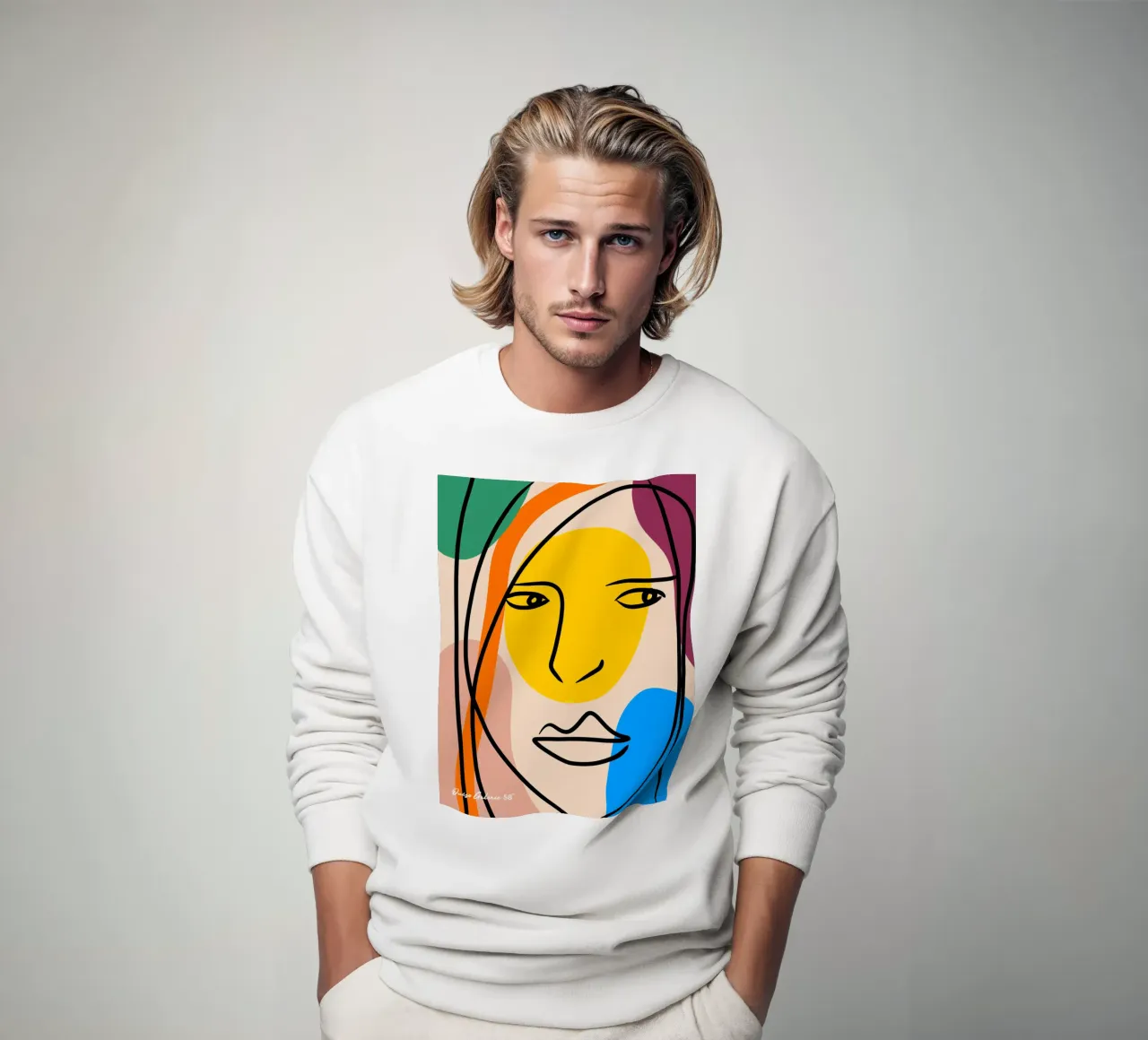 Subtle Glow felpa da Mike Leymi