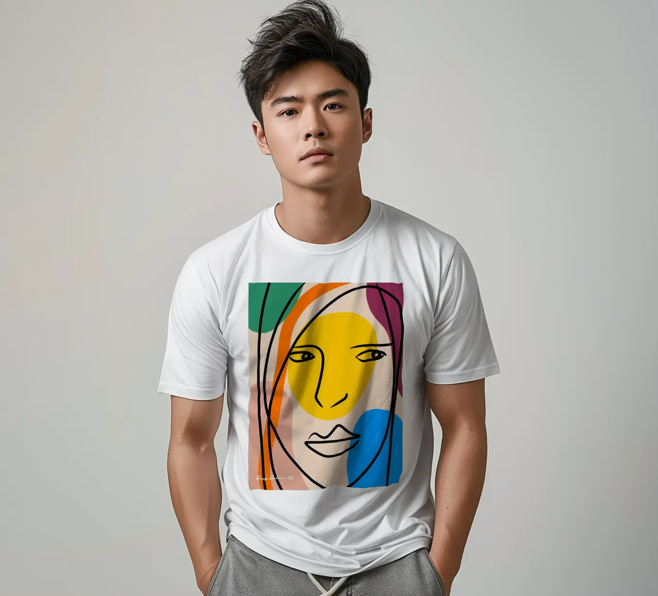 Subtle Glow t-shirt da Mike Leymi