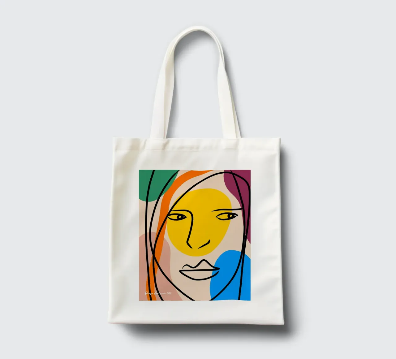 Subtle Glow borsa in juta da Mike Leymi