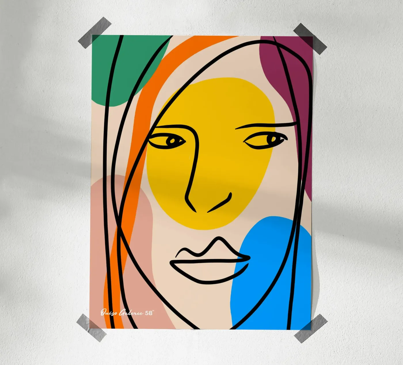 Subtle Glow Poster von Mike Leymi