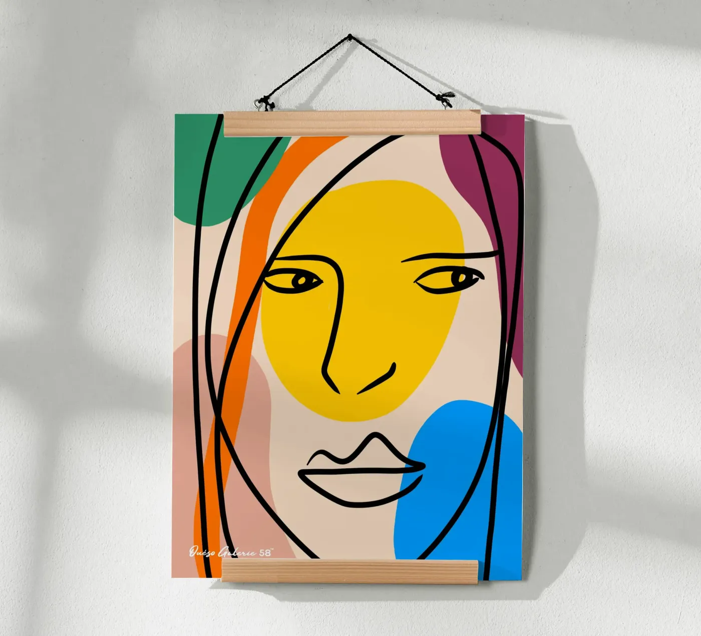 Subtle Glow Poster von Mike Leymi