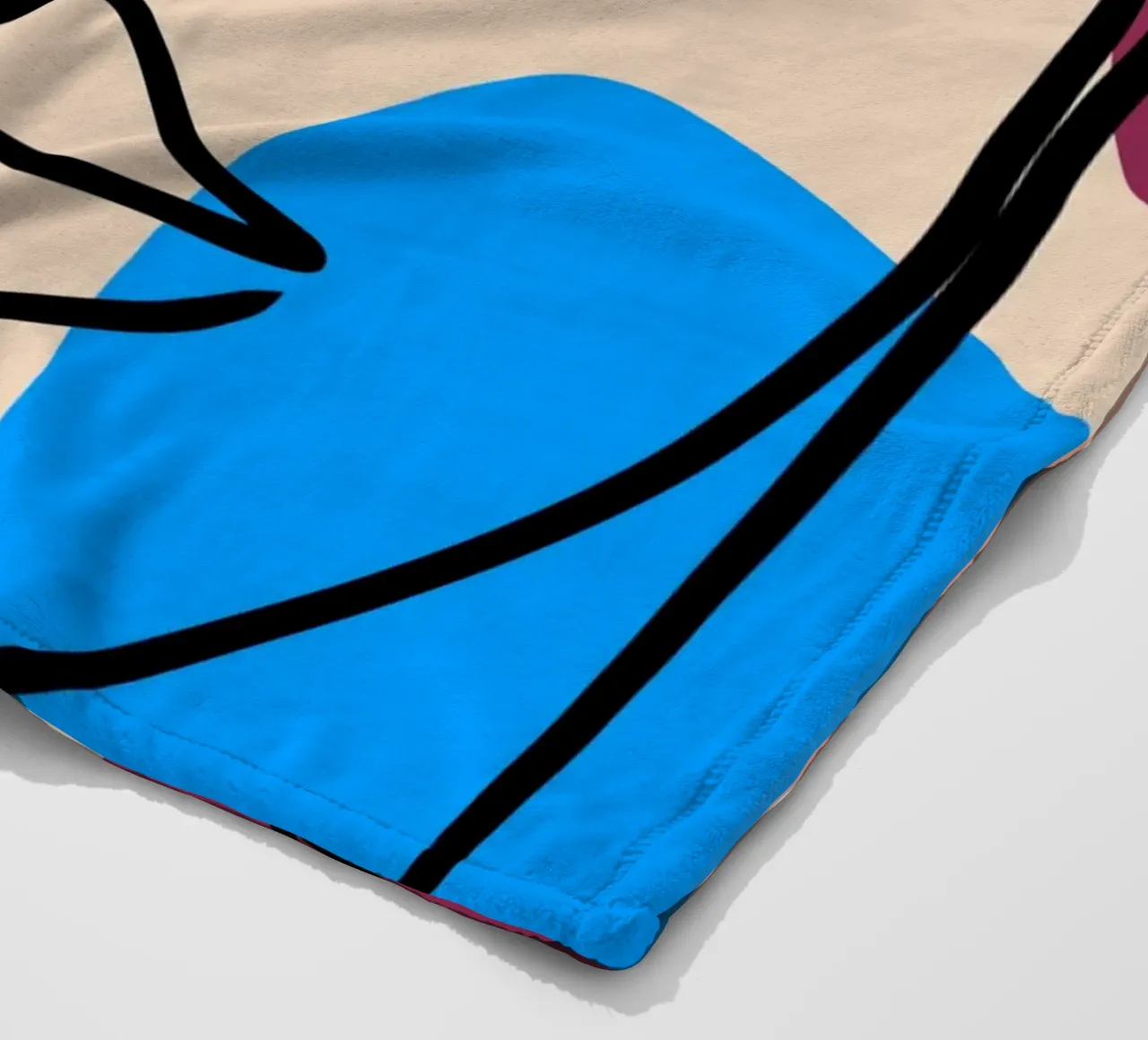 Subtle Glow Fleecedecke von Mike Leymi