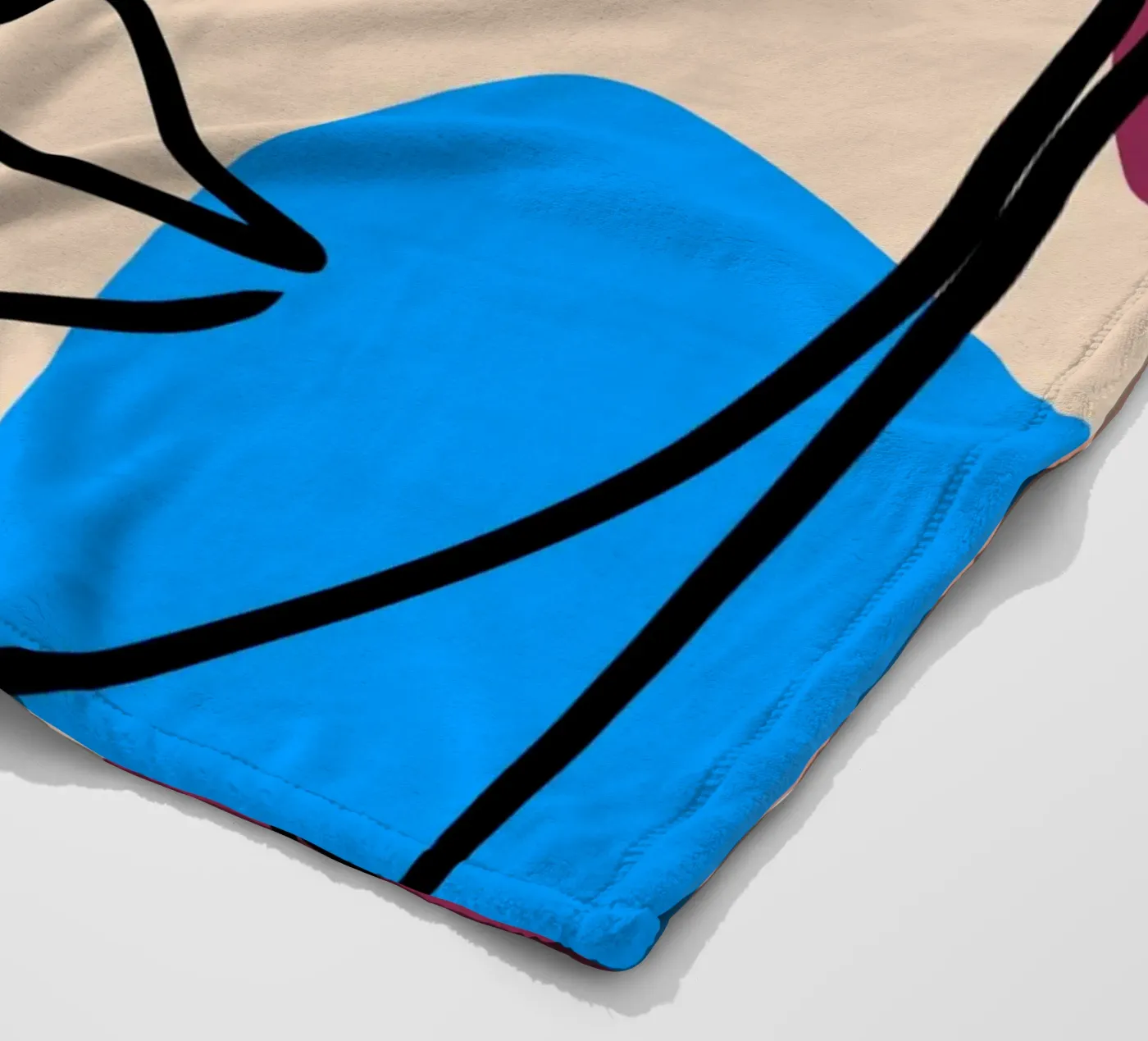 Subtle Glow Fleecedecke von Mike Leymi