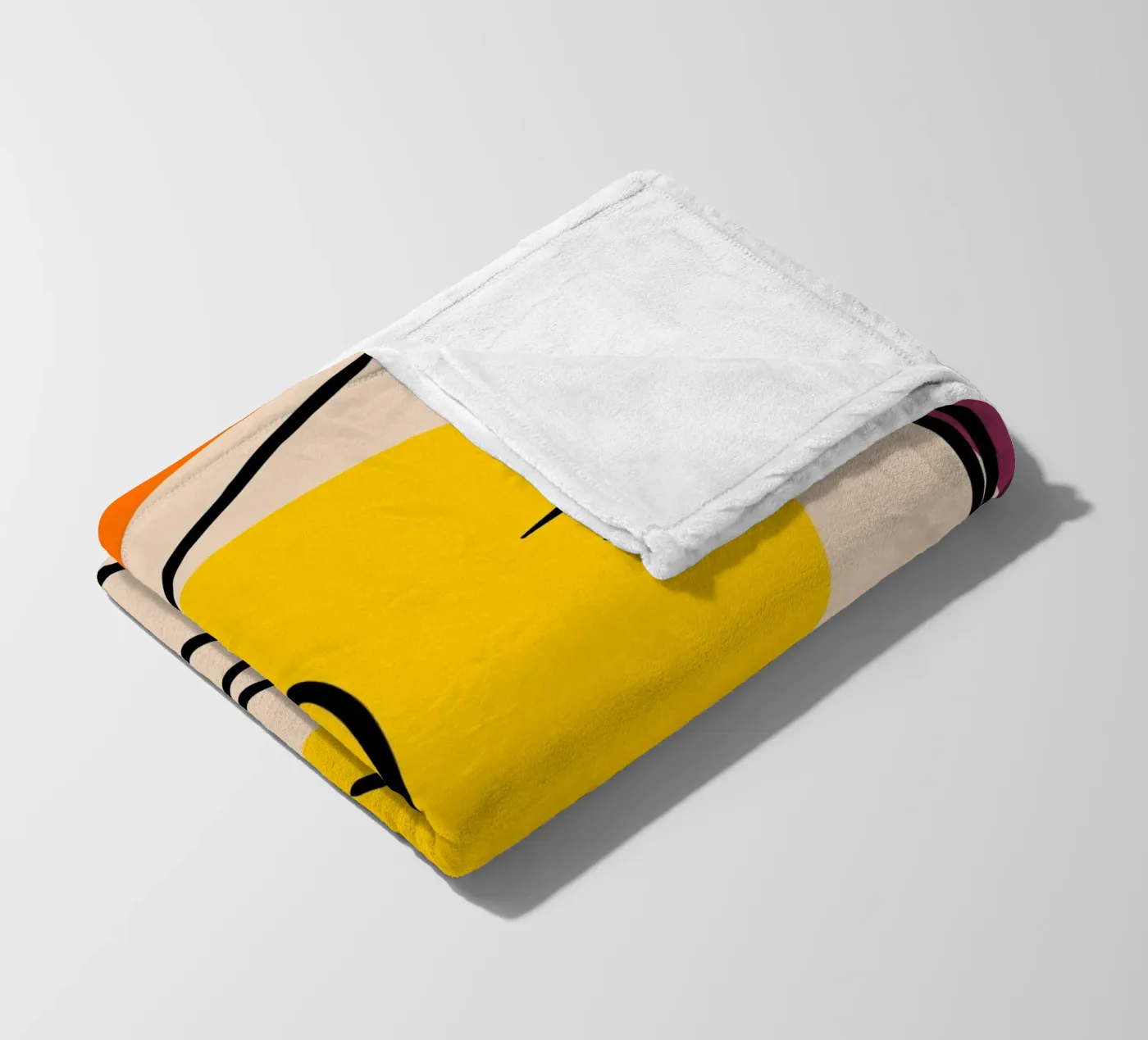 Subtle Glow Fleecedecke von Mike Leymi