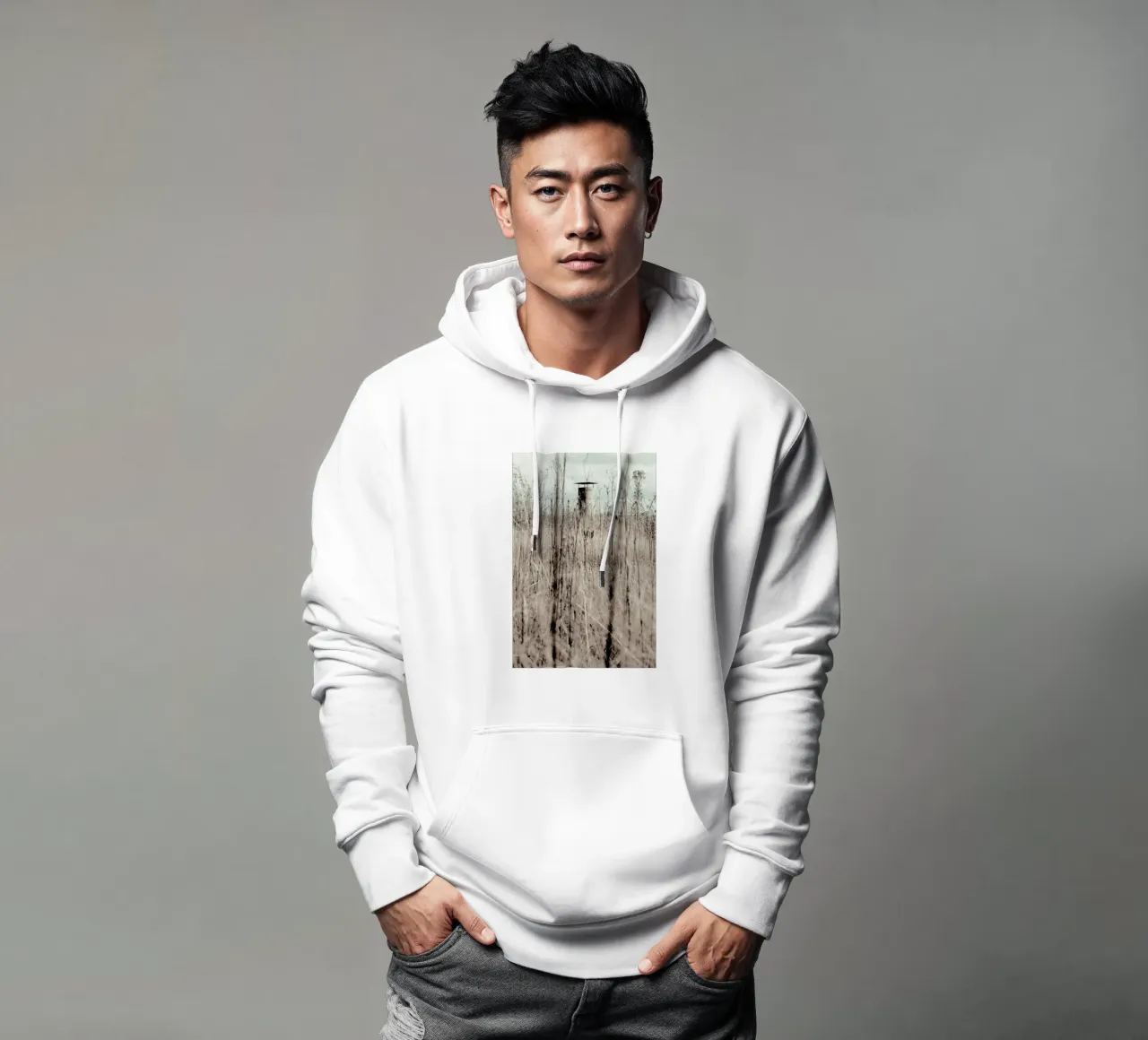 Look Out felpa con cappuccio da Ballack Art House