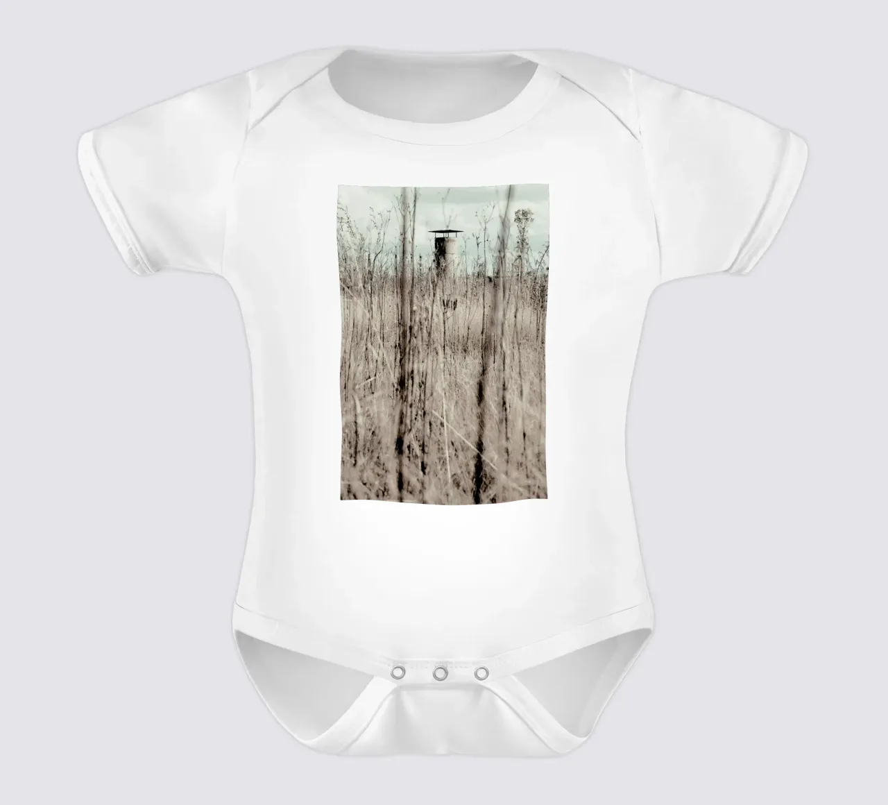 Look Out body neonato maniche corte da Ballack Art House