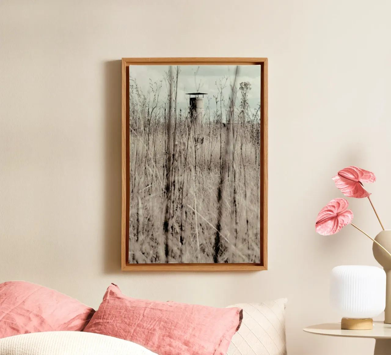 Look Out canvas met Baklijst van Ballack Art House
