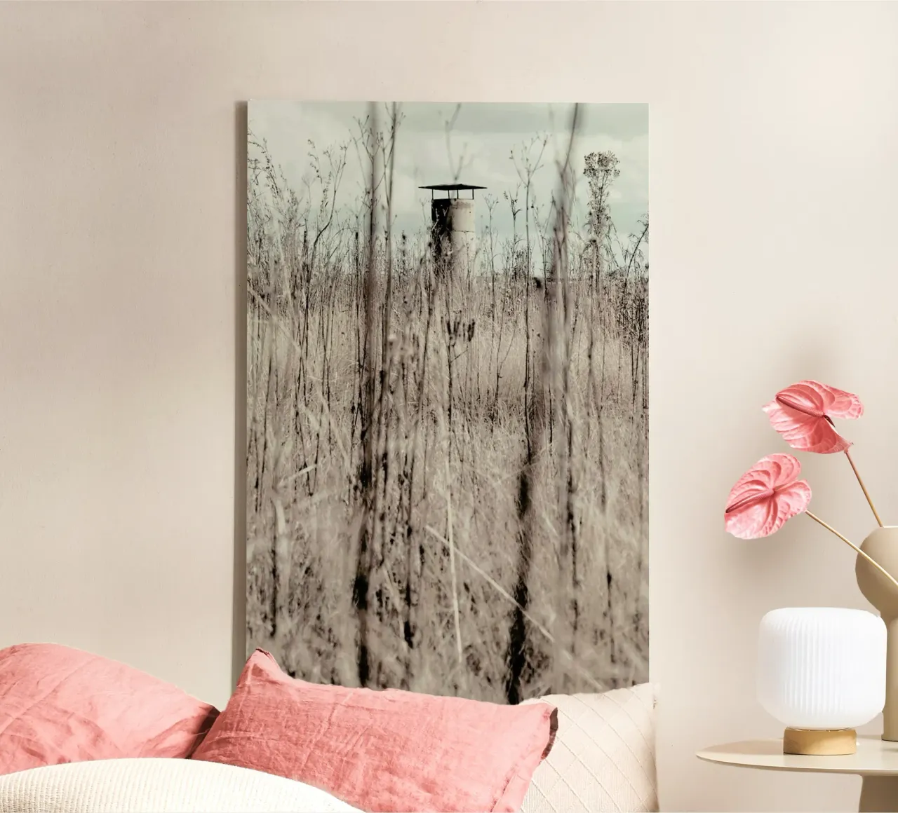 Look Out canvas met Baklijst van Ballack Art House