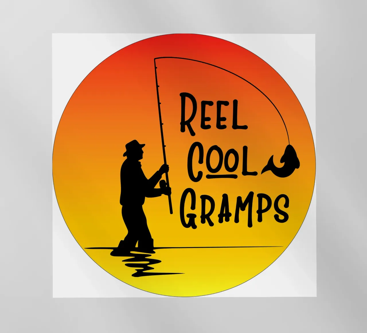 Reel cool gramps design retrò pellicola backlit da vickeyroads