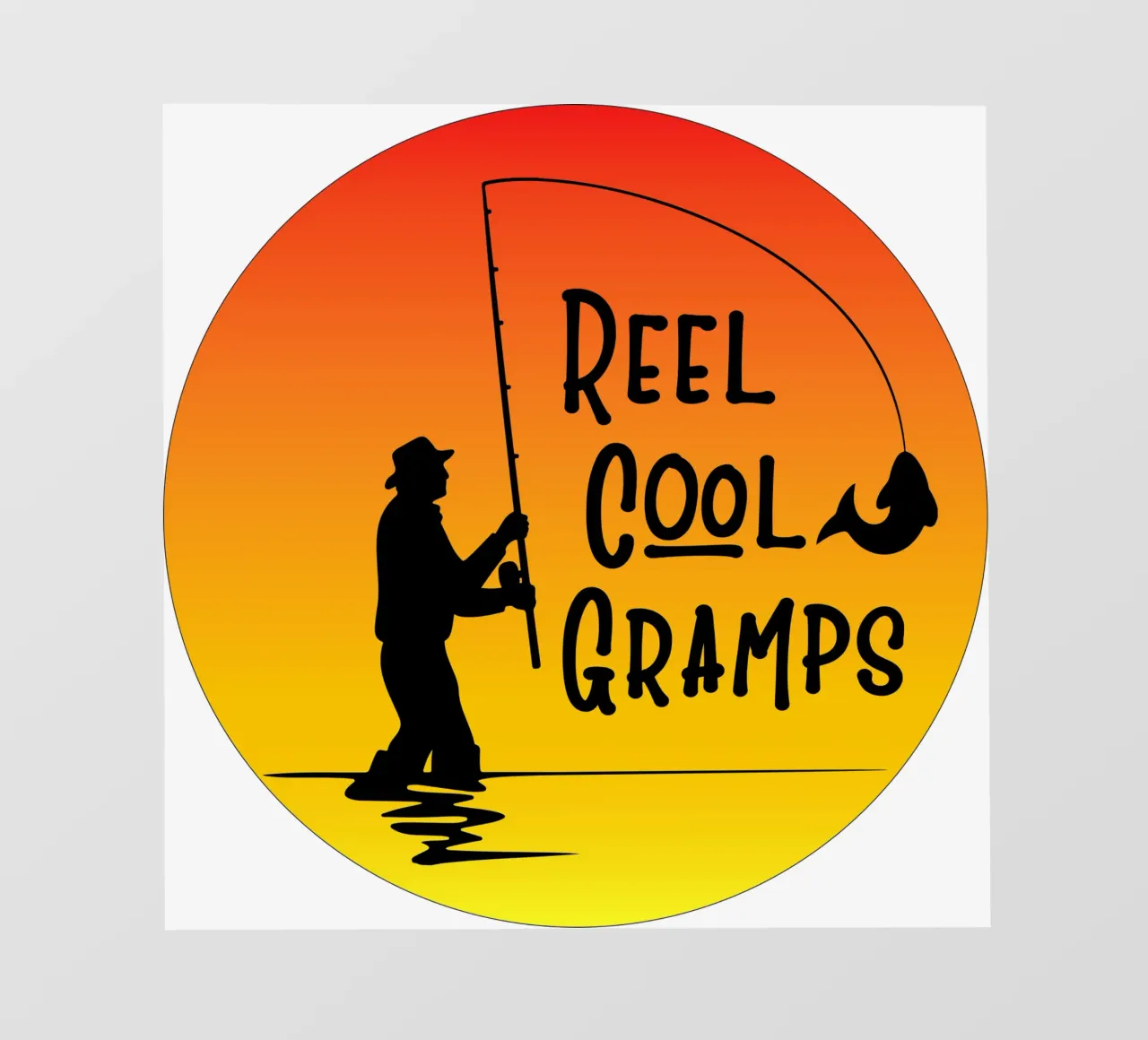 Reel cool gramps design retrò pellicola backlit da vickeyroads
