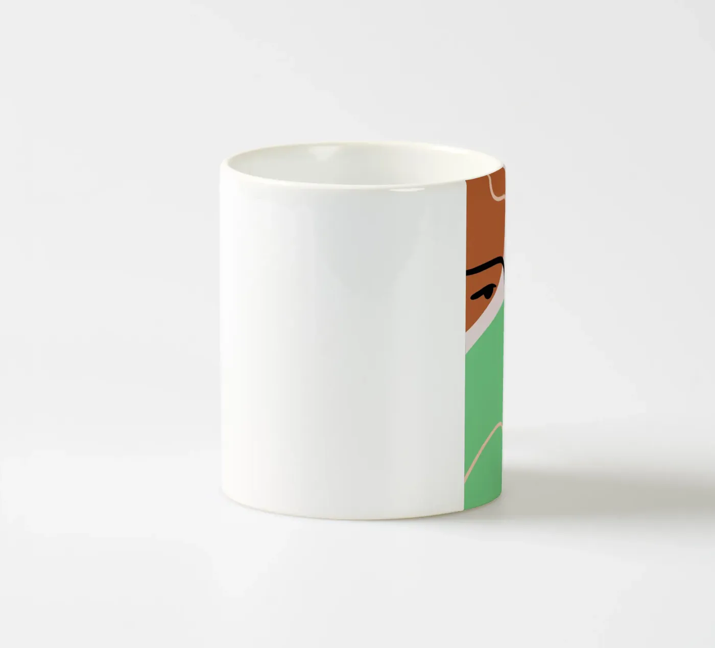 Fleeting Light ceramic mug by Mike Leymi