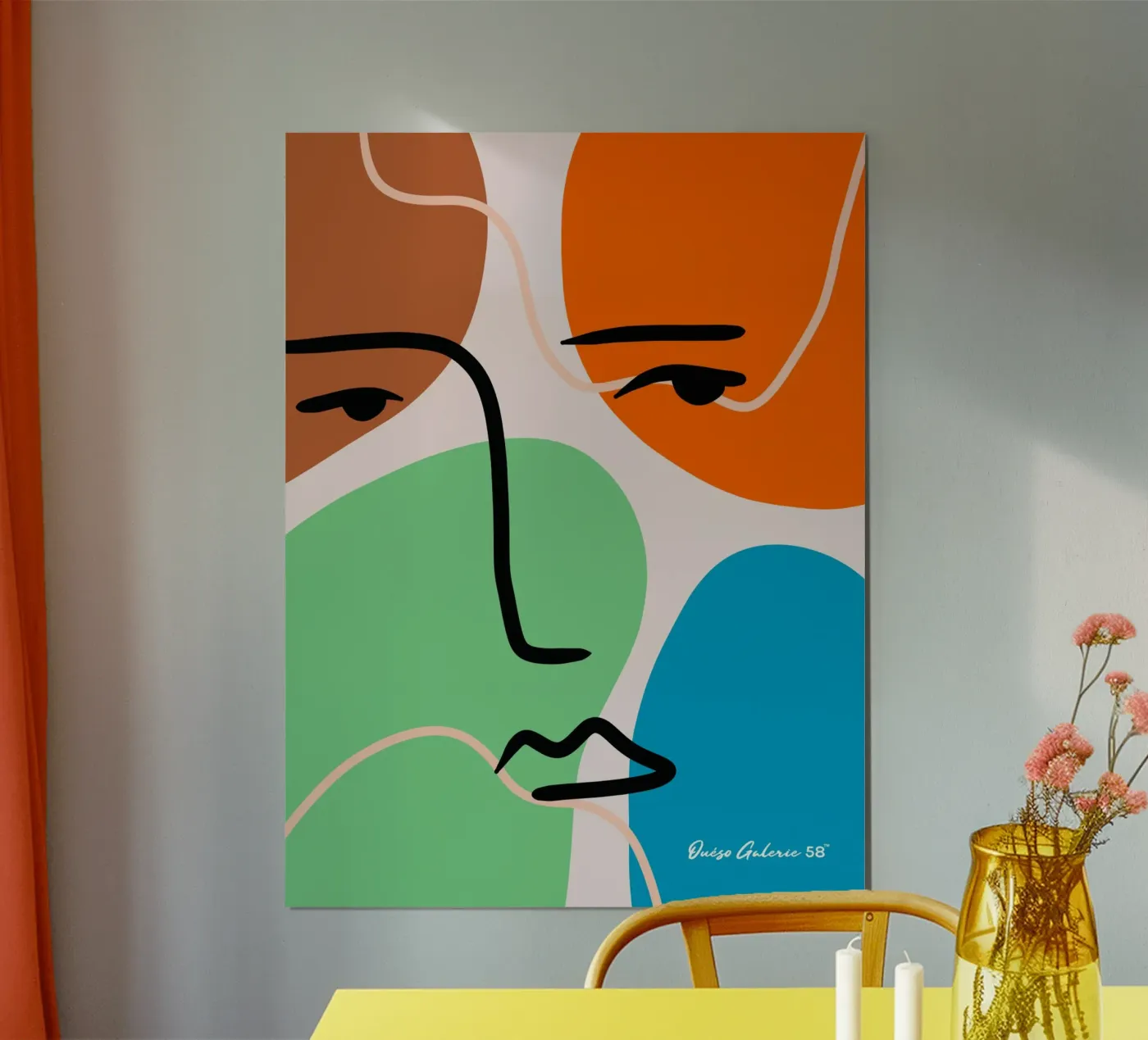 Fleeting Light poster van Mike Leymi