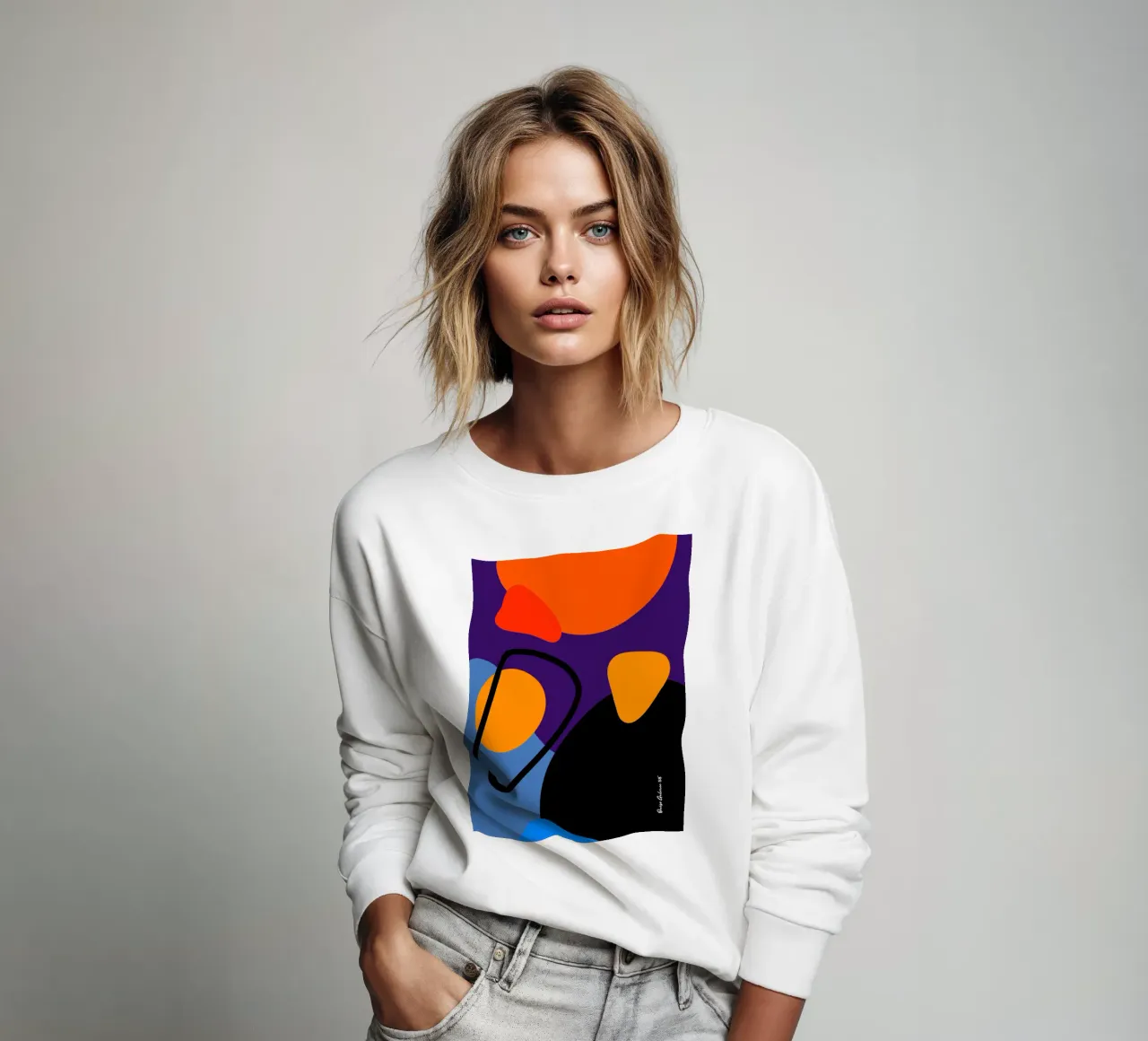 Soft Rain felpa da Mike Leymi