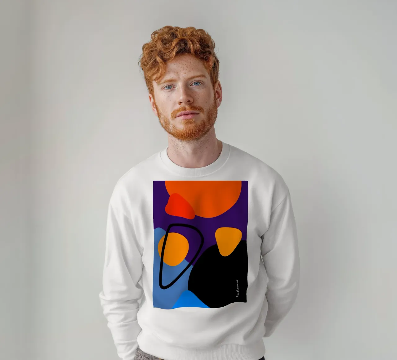 Soft Rain felpa da Mike Leymi