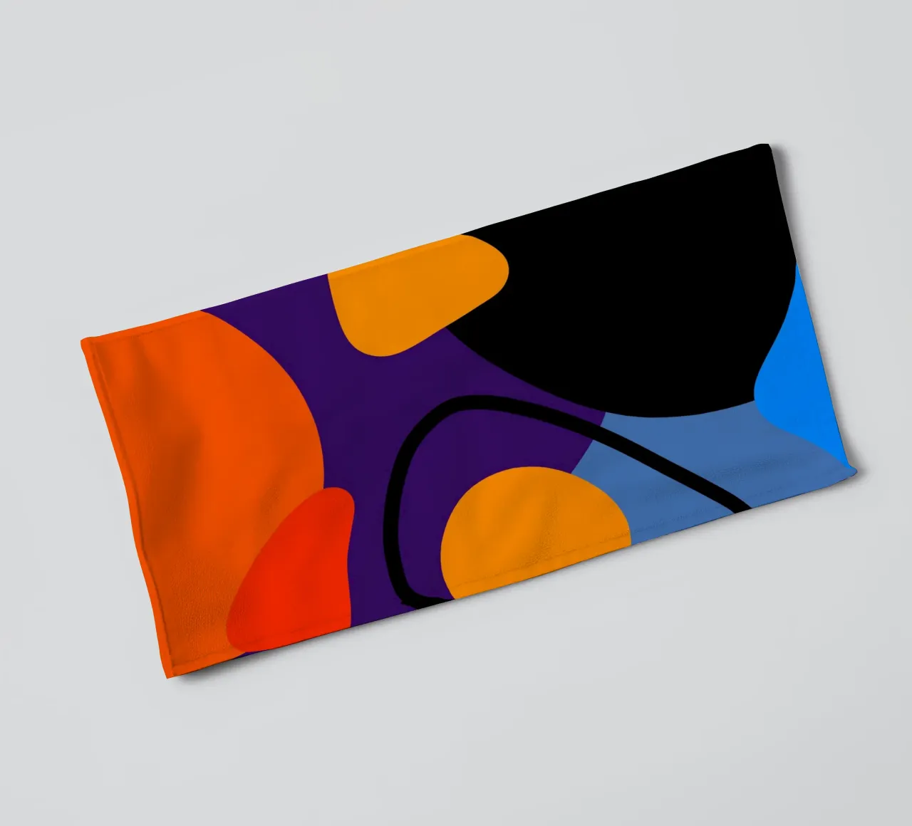 Soft Rain badhanddoek van Mike Leymi