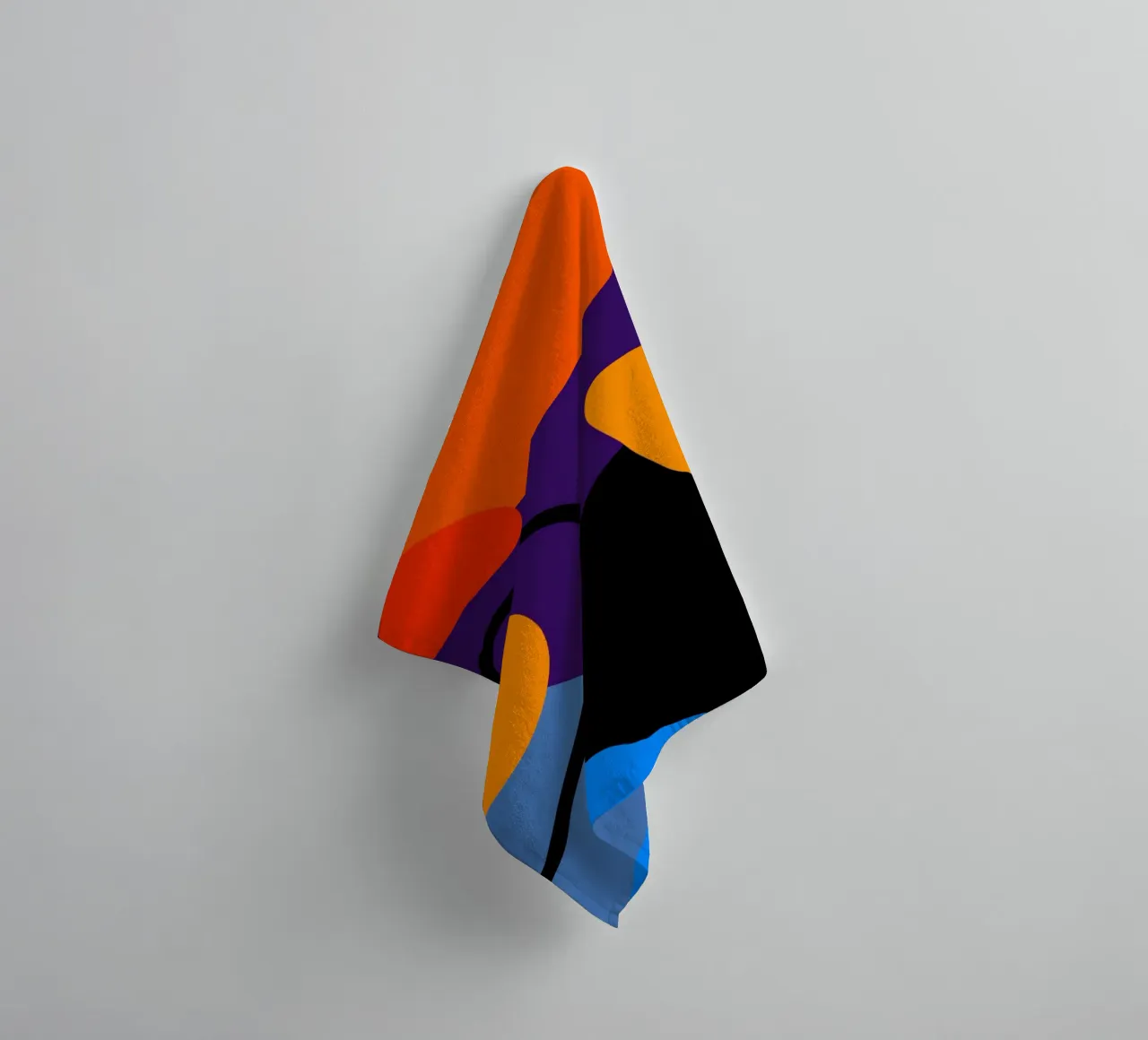 Soft Rain badhanddoek van Mike Leymi