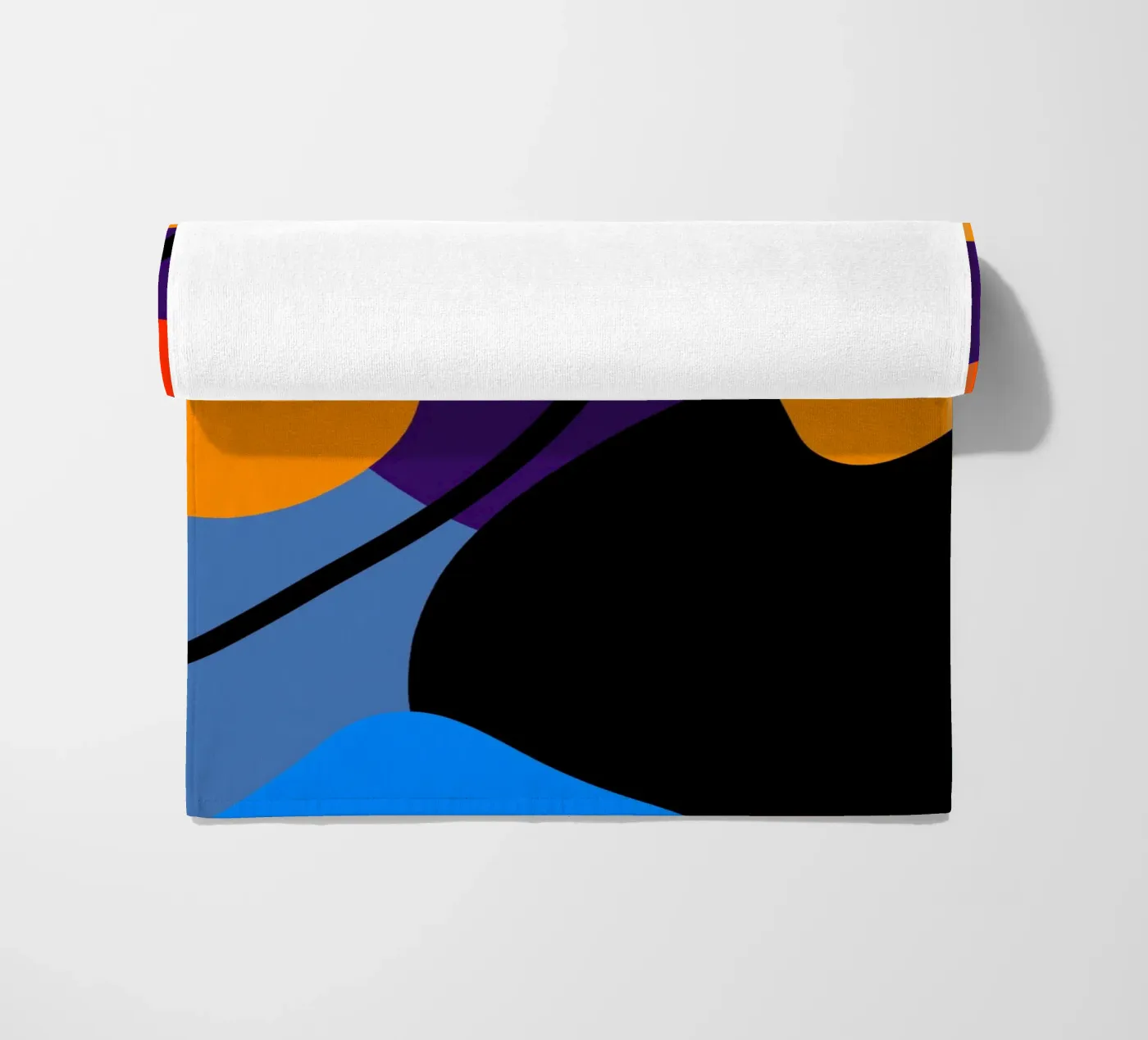 Soft Rain Strandtuch von Mike Leymi