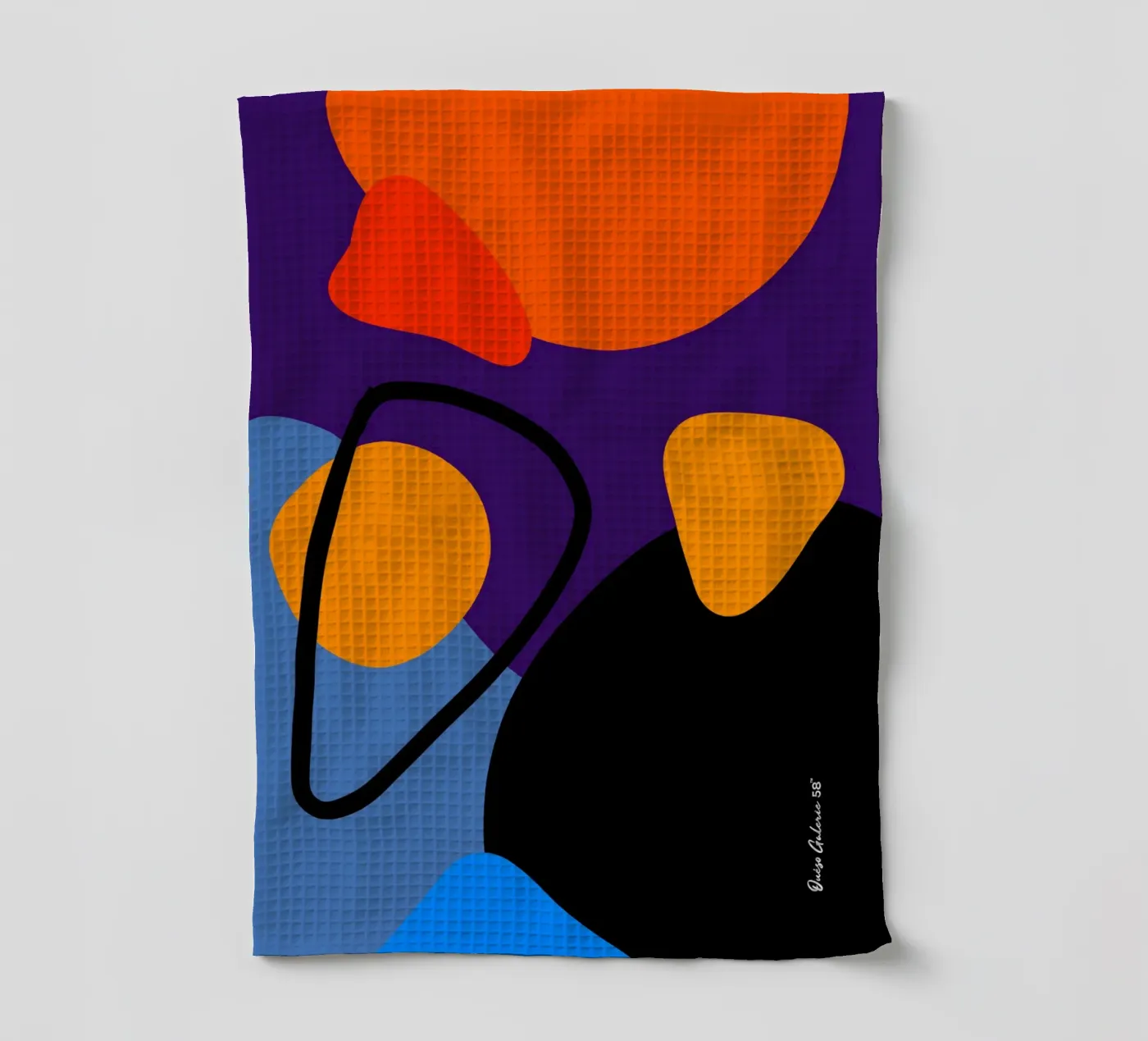 Soft Rain torchon de Mike Leymi