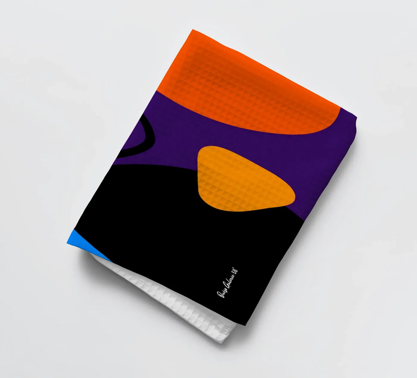 Soft Rain torchon de Mike Leymi