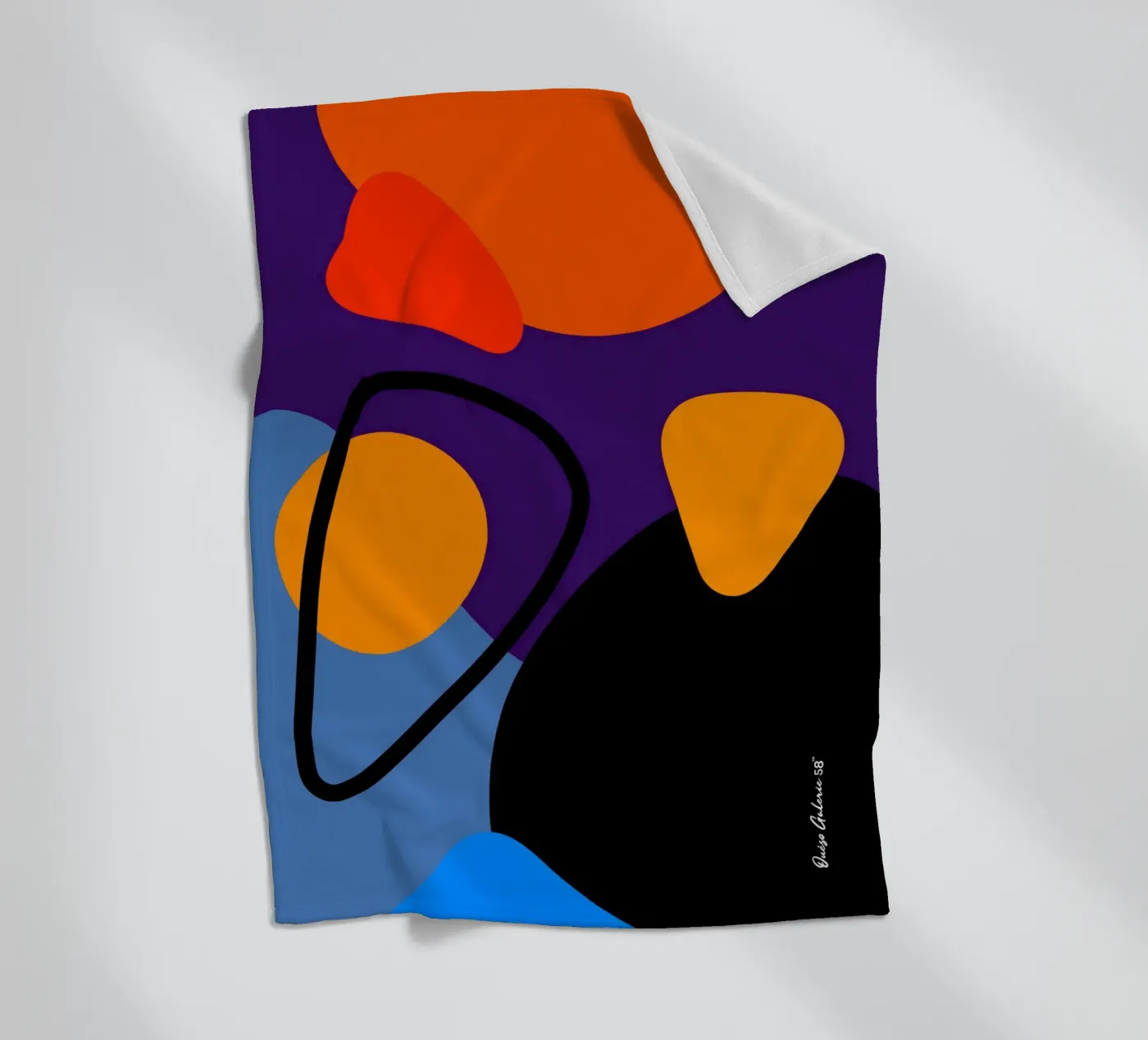 Soft Rain fleece blanket by Mike Leymi