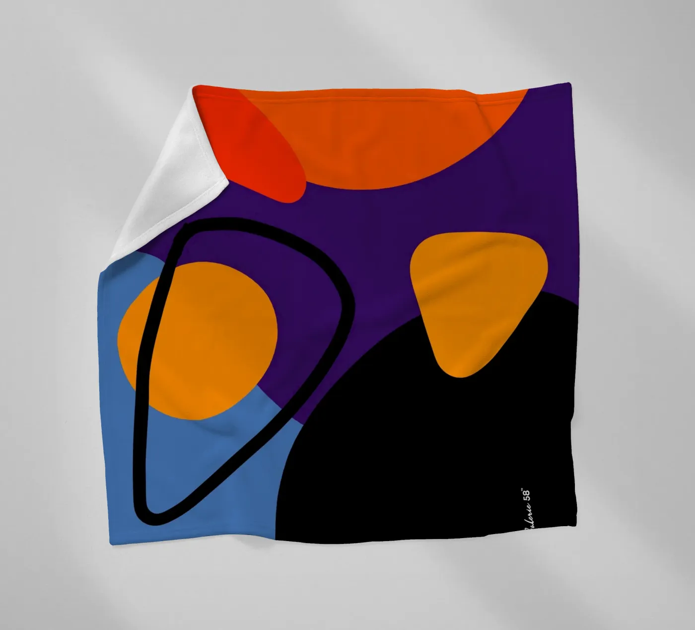Soft Rain fleece blanket by Mike Leymi