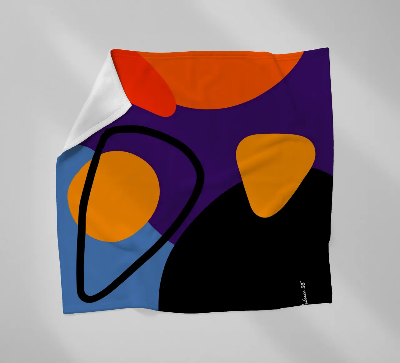 Soft Rain fleecedeken van Mike Leymi