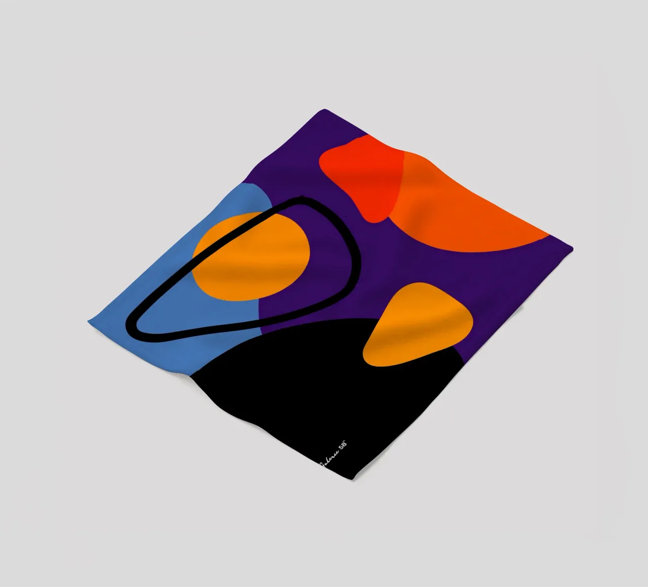 Soft Rain fleecedeken van Mike Leymi