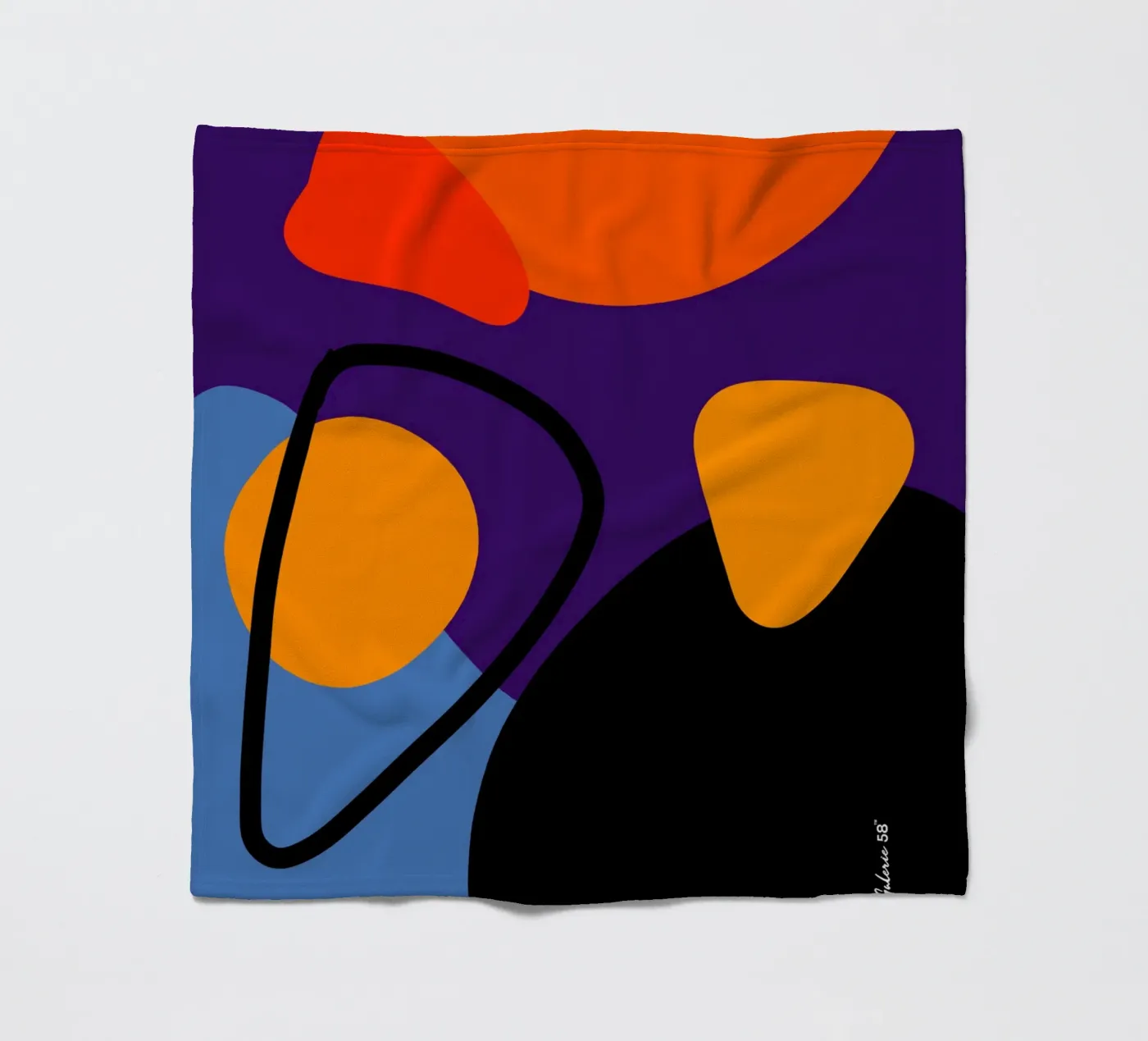 Soft Rain fleecedeken van Mike Leymi