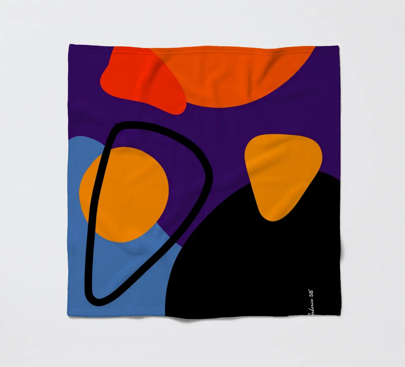 Soft Rain fleece blanket by Mike Leymi