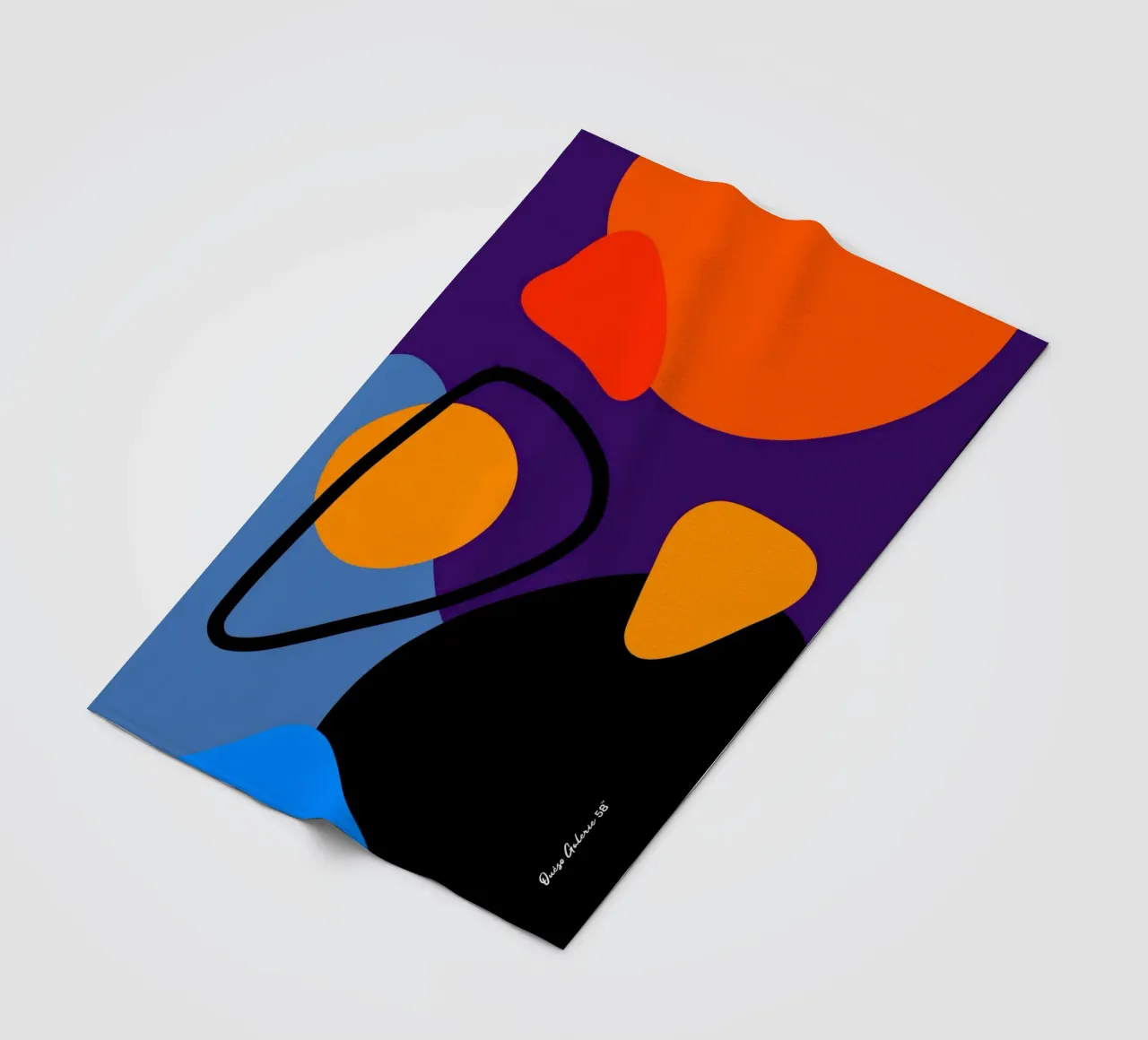 Soft Rain fleecedeken van Mike Leymi