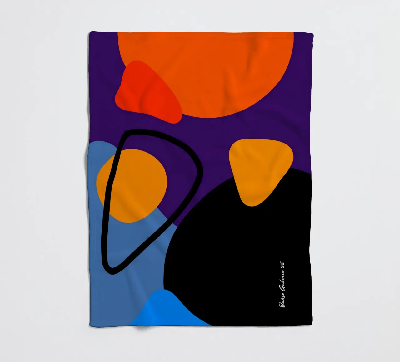 Soft Rain coperta in pile da Mike Leymi