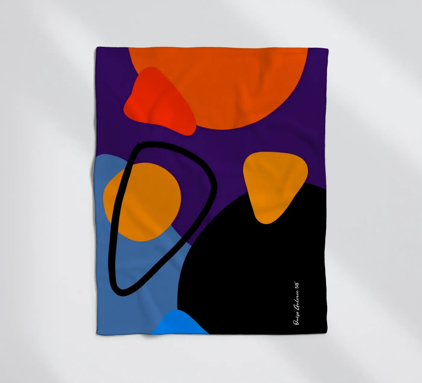 Soft Rain fleecedeken van Mike Leymi