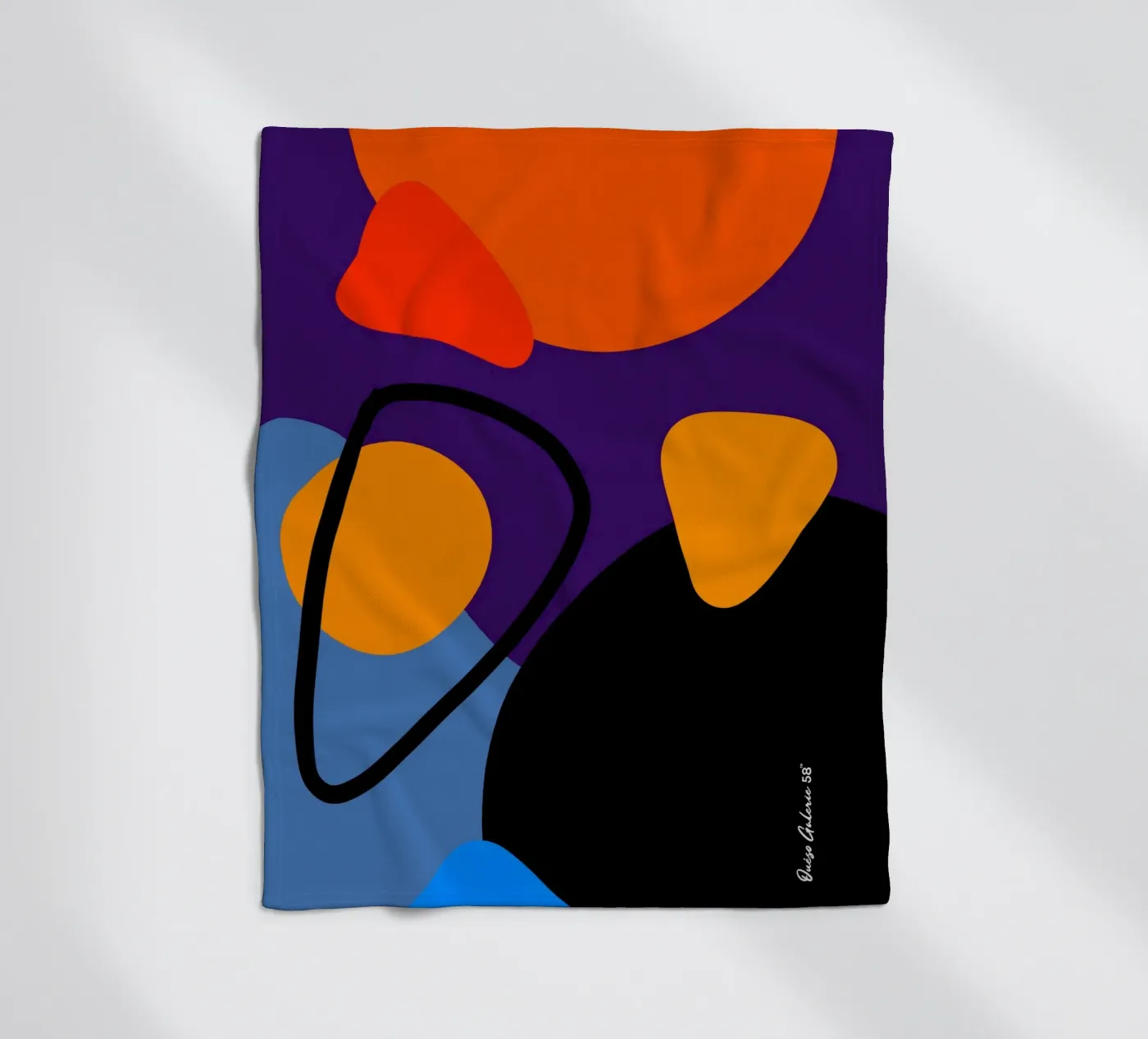 Soft Rain fleece blanket by Mike Leymi