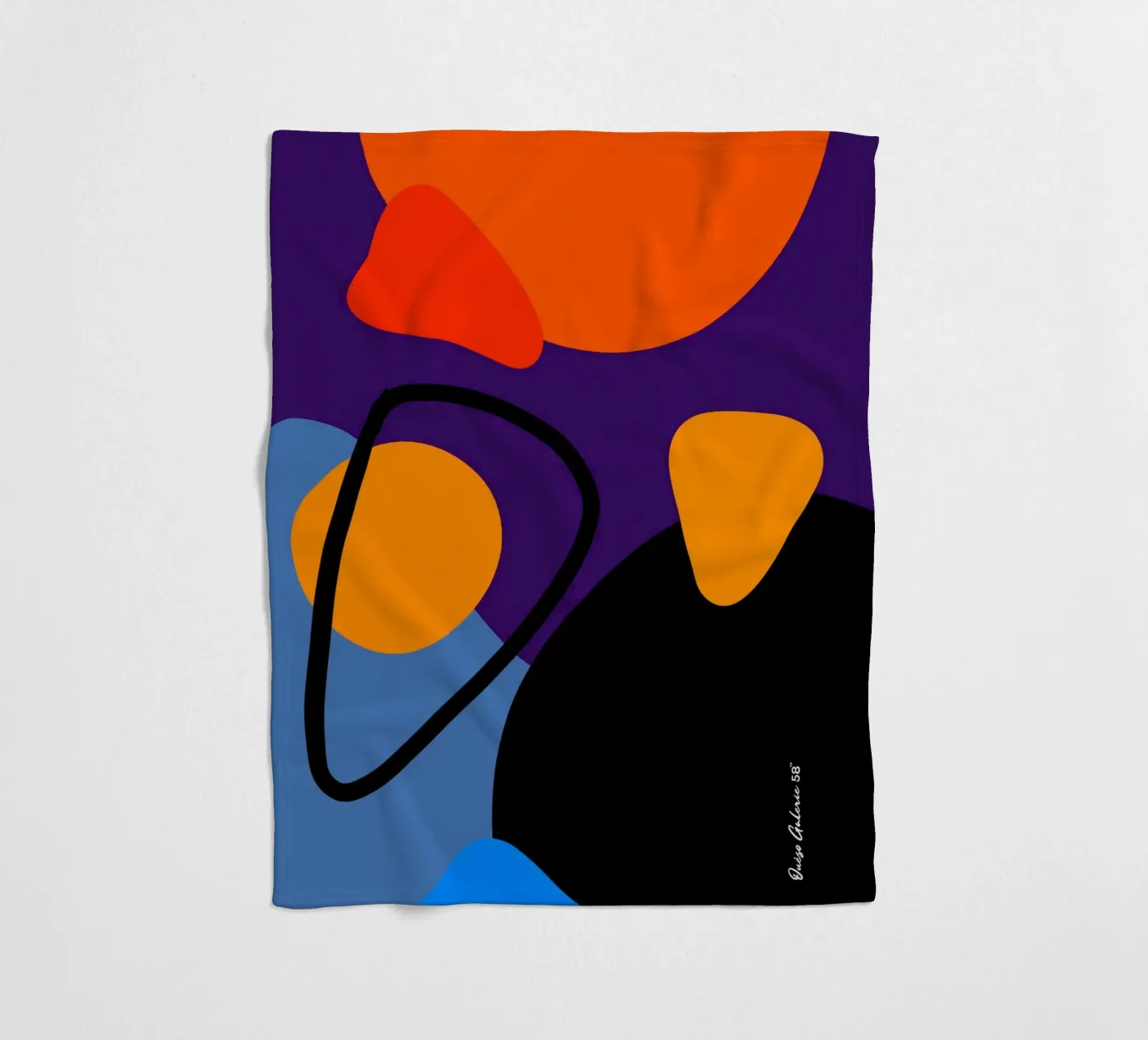 Soft Rain fleece blanket by Mike Leymi