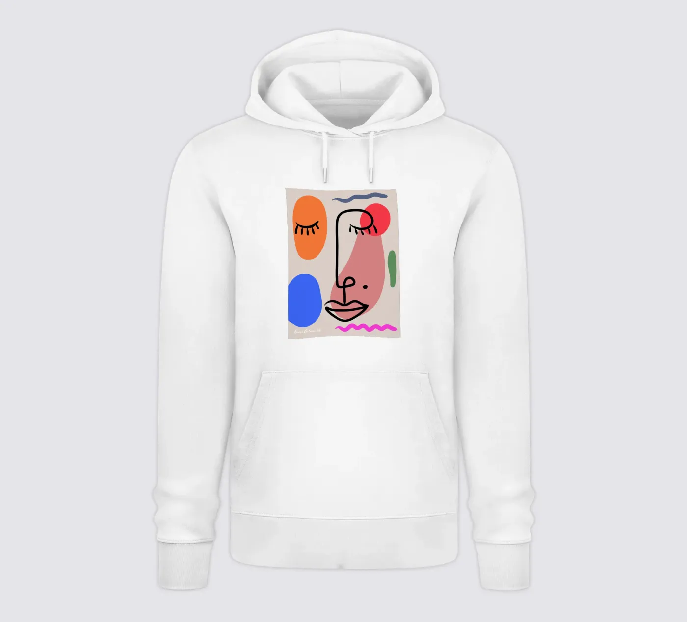 Hushed Reflections hoodie by Mike Leymi