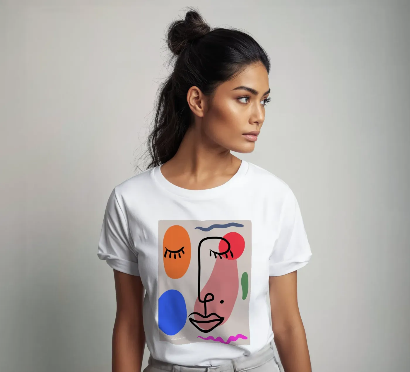 Hushed Reflections t-shirt da Mike Leymi