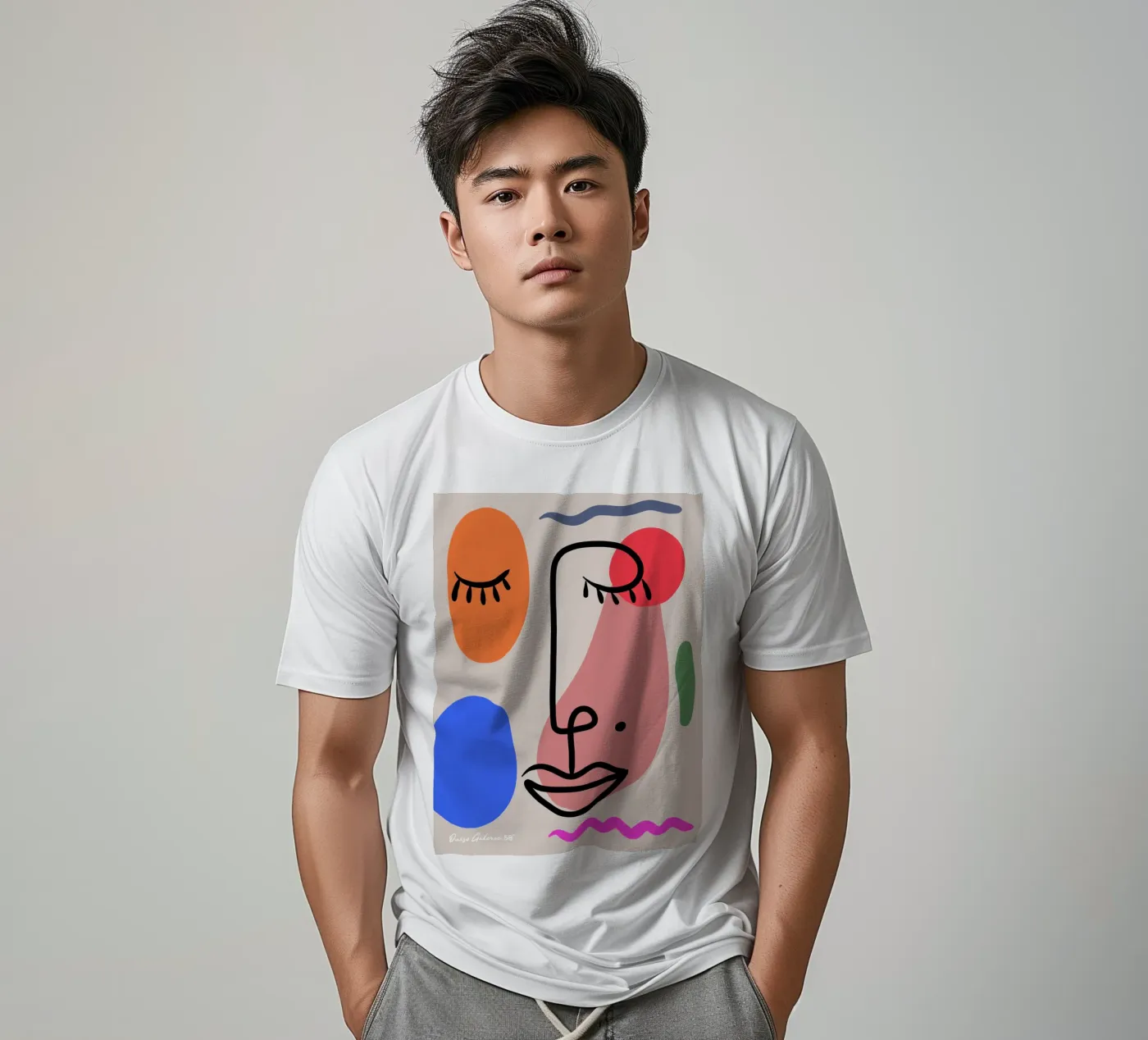 Hushed Reflections t-shirt da Mike Leymi