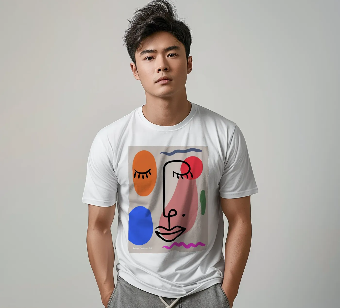 Hushed Reflections t-shirt da Mike Leymi