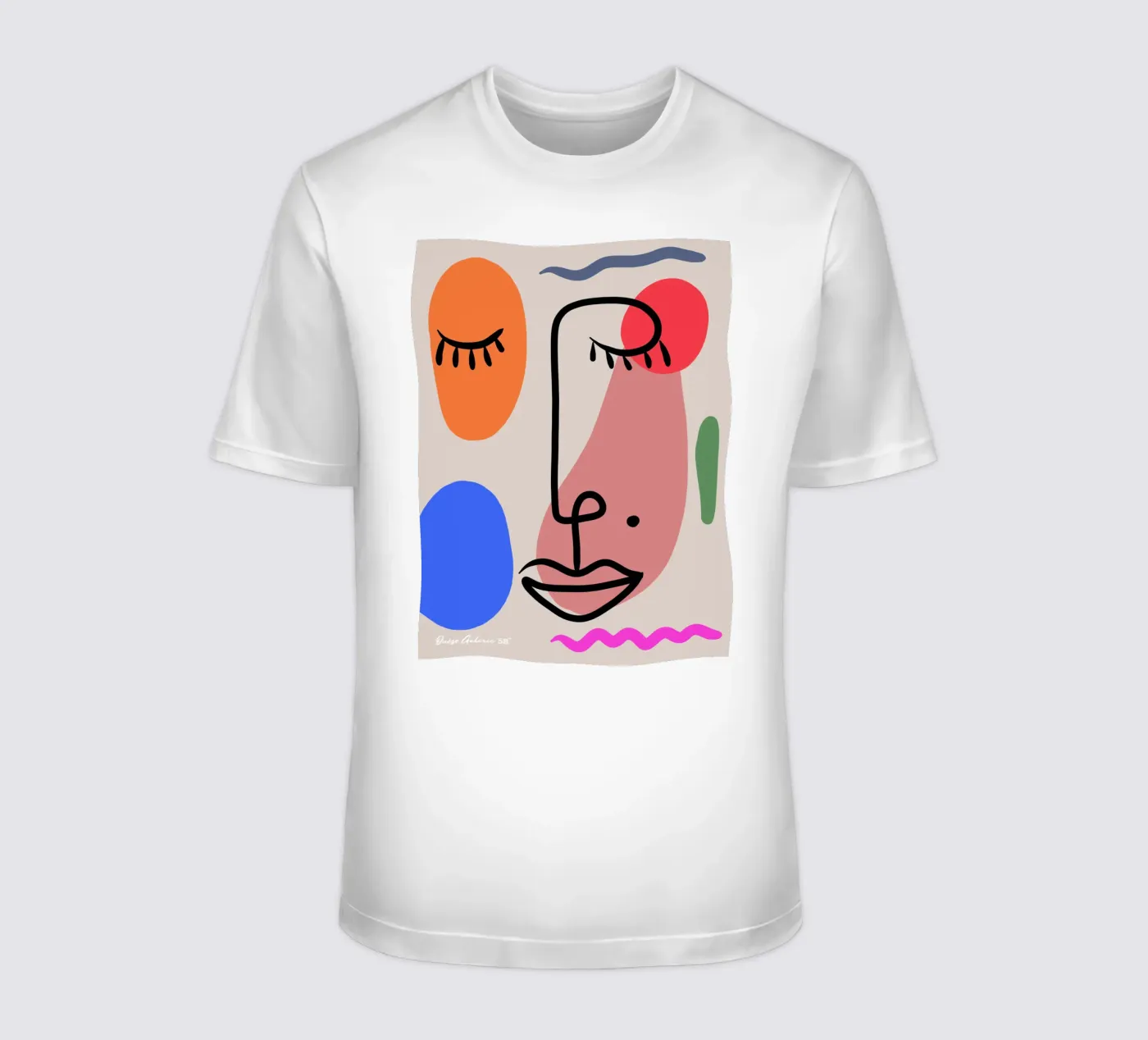 Hushed Reflections t-shirt da Mike Leymi