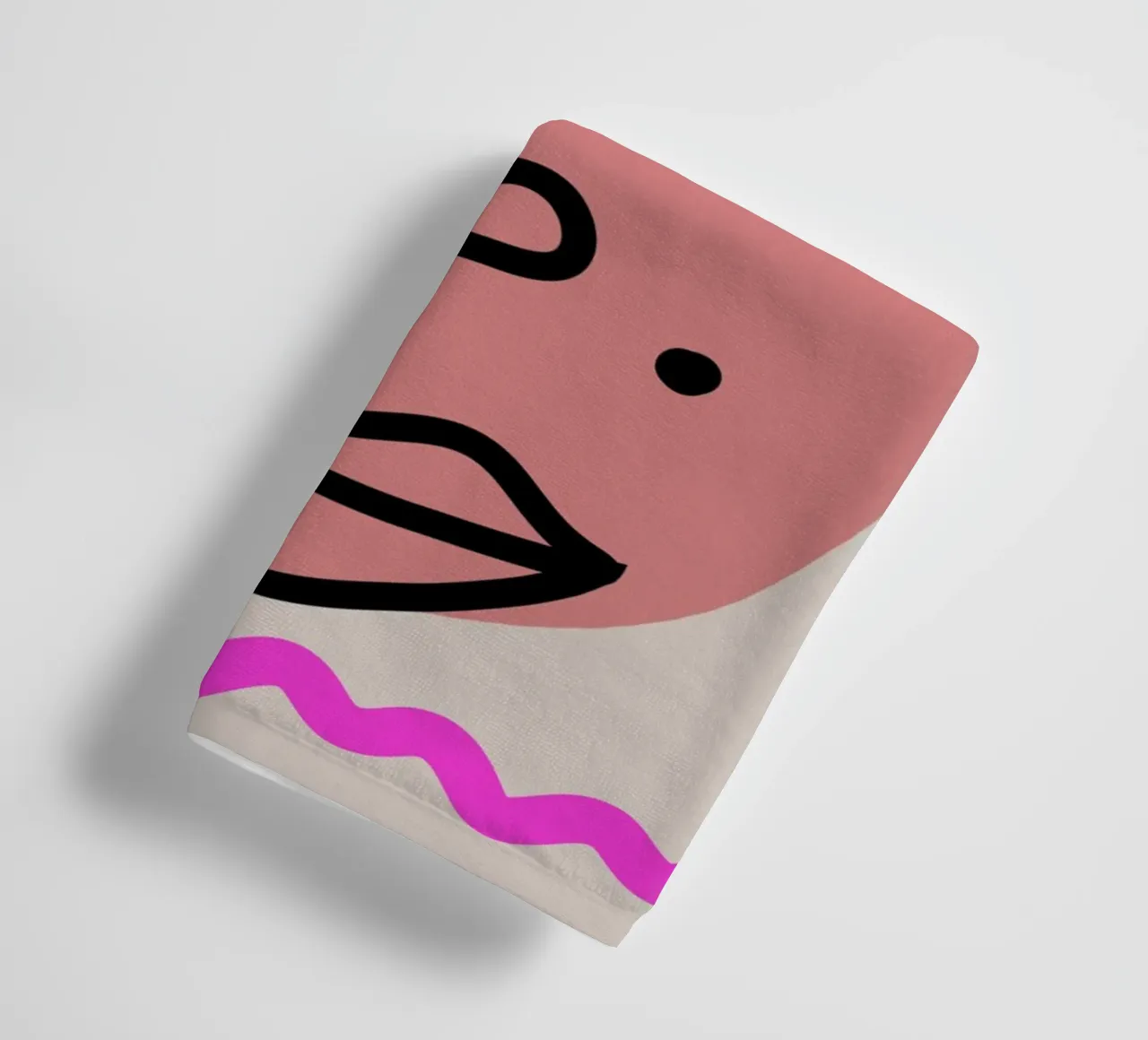 Hushed Reflections badhanddoek van Mike Leymi