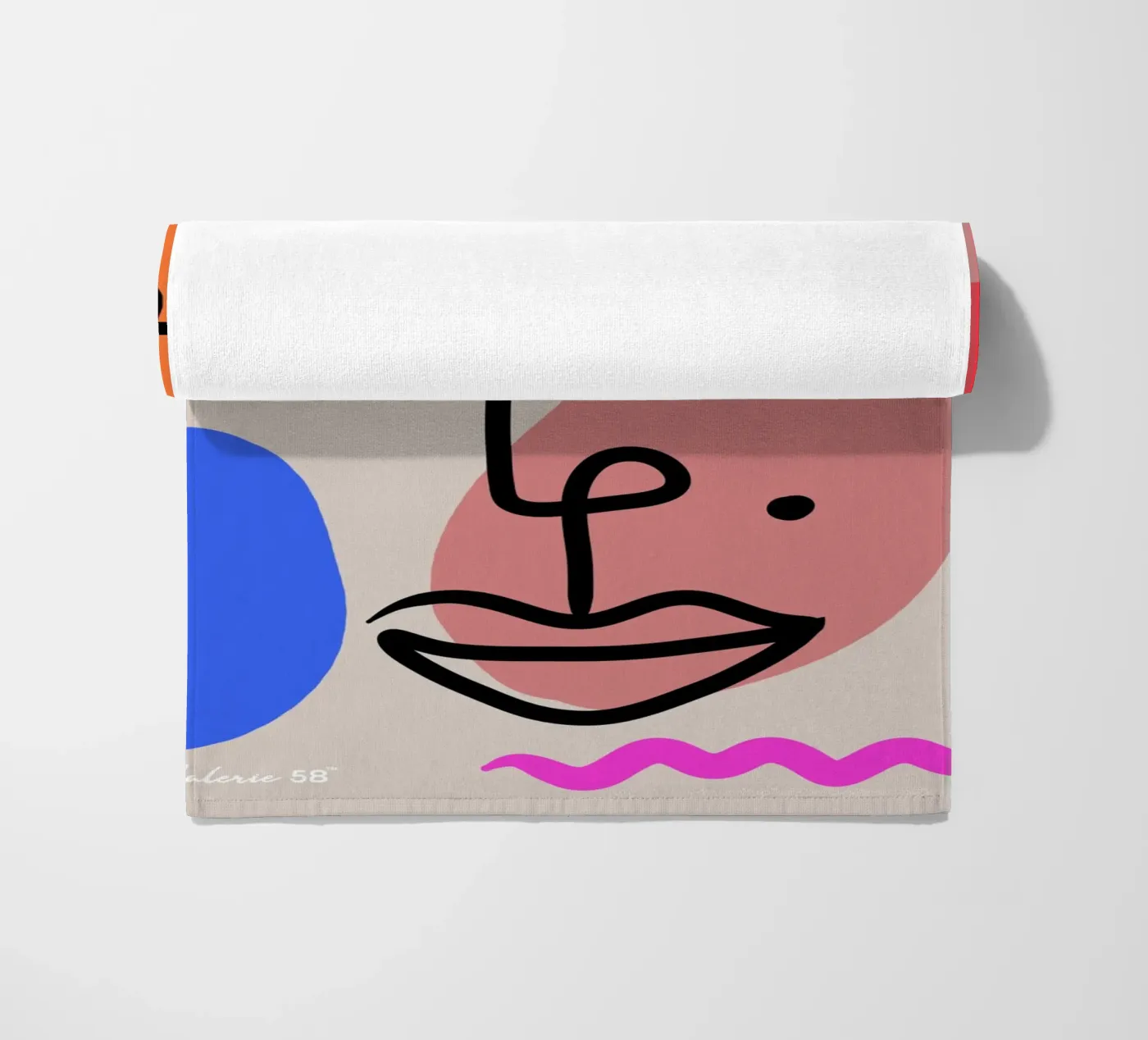 Hushed Reflections beach towel by Mike Leymi