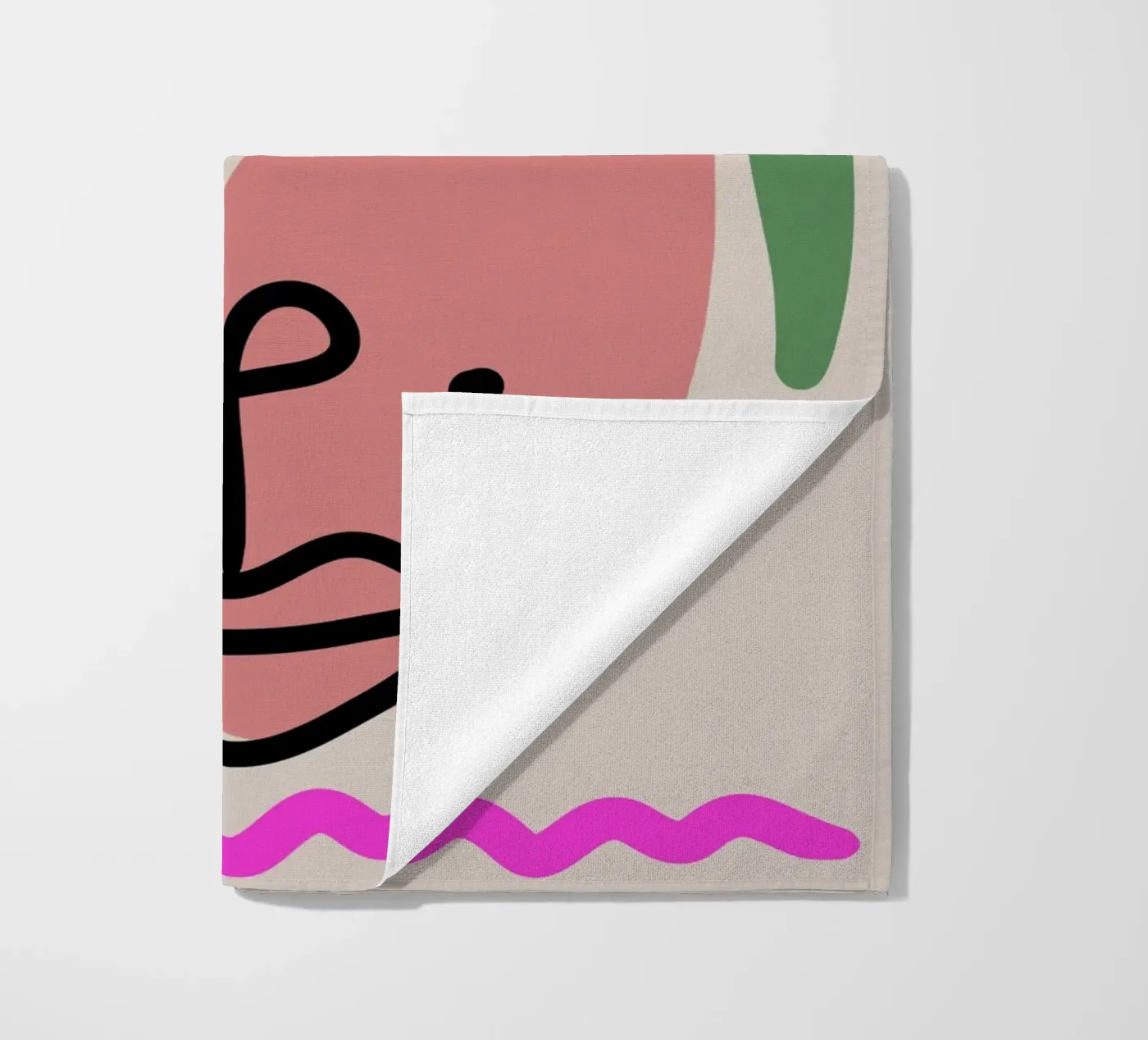 Hushed Reflections beach towel by Mike Leymi