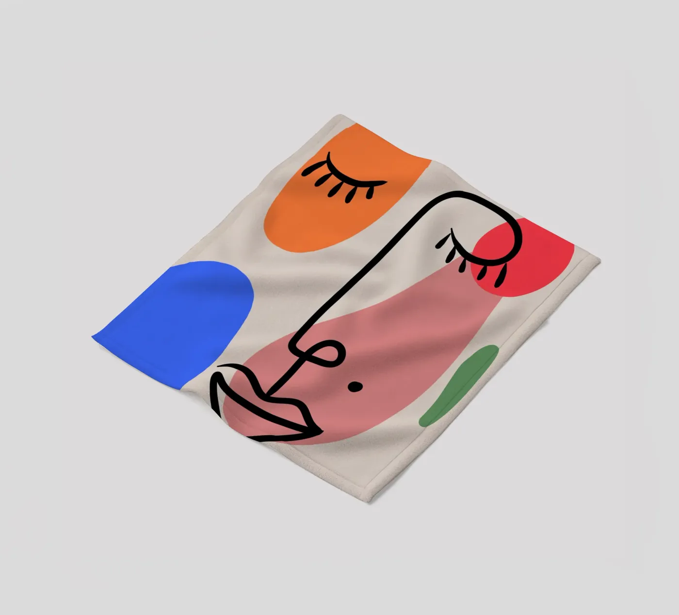 Hushed Reflections fleece blanket by Mike Leymi